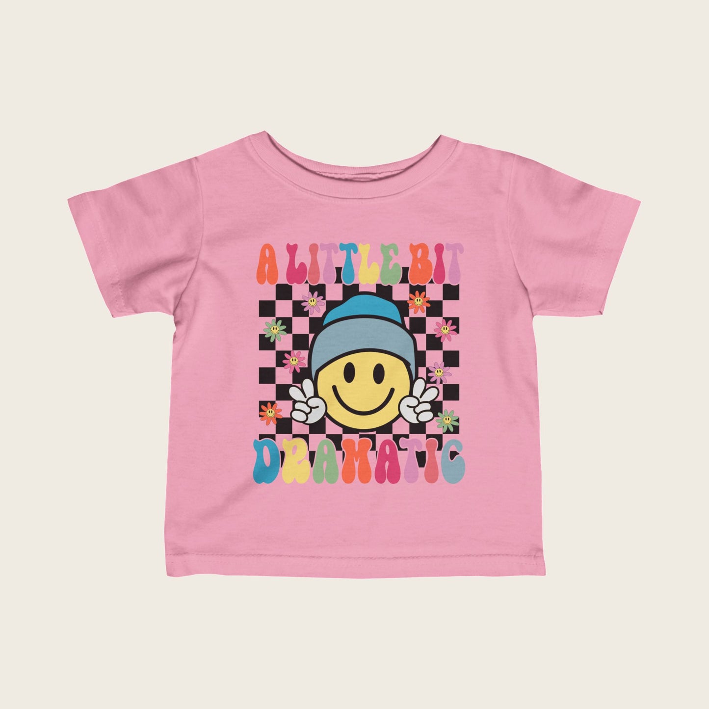 Colorful Infant Tee - A Little Bit Dramatic