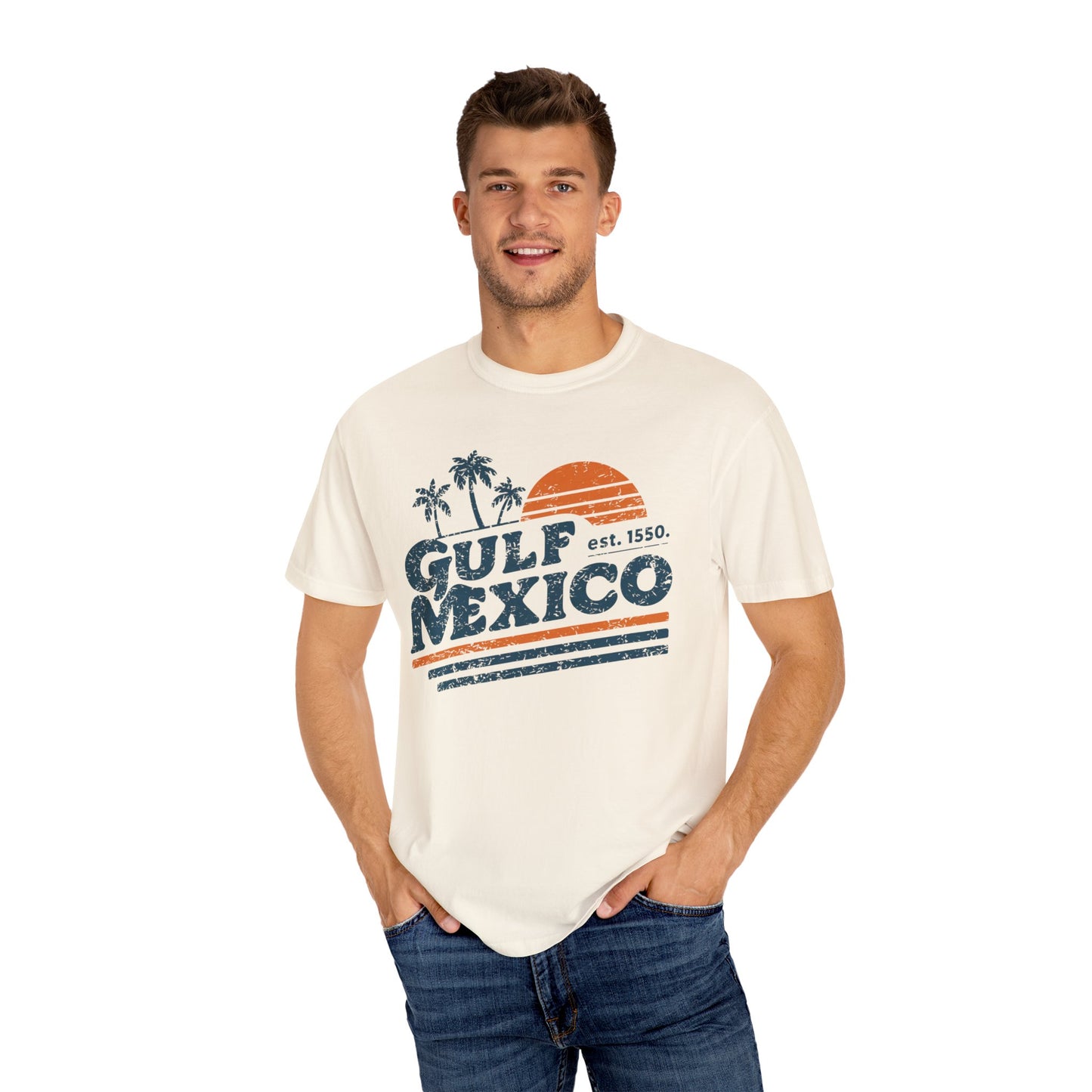 Gulf Of Mexico Comfort Colors® Soft Retro Tee | Resist Shirt, Anti Trump Shirt, Democrat Shirt, Democrat Gift Shirt