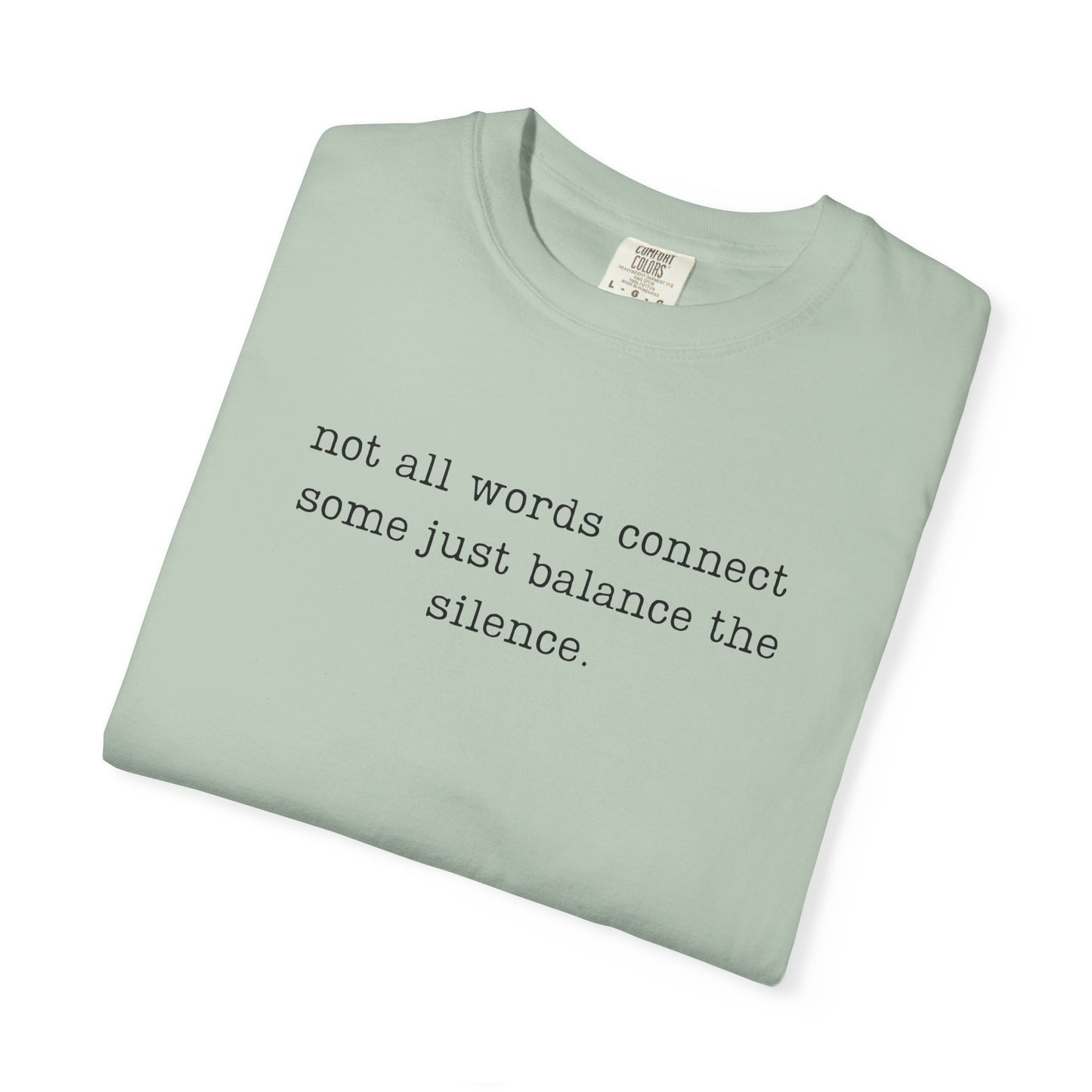Not All Words Connect Comfort Colors® Soft Retro Tee | Resist Shirt, Anti Trump Shirt, Democrat Shirt, Democrat Gift Shirt