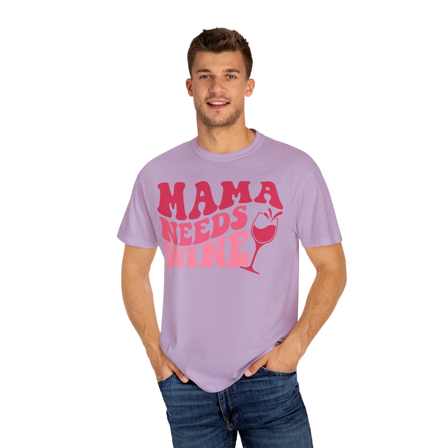 Comfort Colors® Mom Shirt Mom Needs Wine Shirt Wine Lover Shirt Wine Mama Birthday Shirt Women Gift For Mother's Day Tee