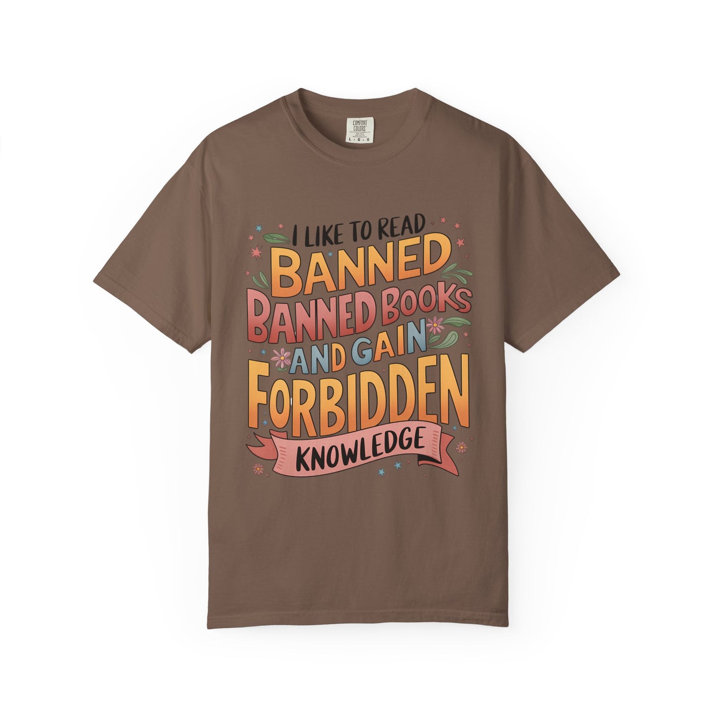 I Like To Read Banned Books Shirt Banned Books Comfort Colors® Shirt Unisex Super Soft Premium Graphic T-Shirt,Reading Shirt Librarian Shirt