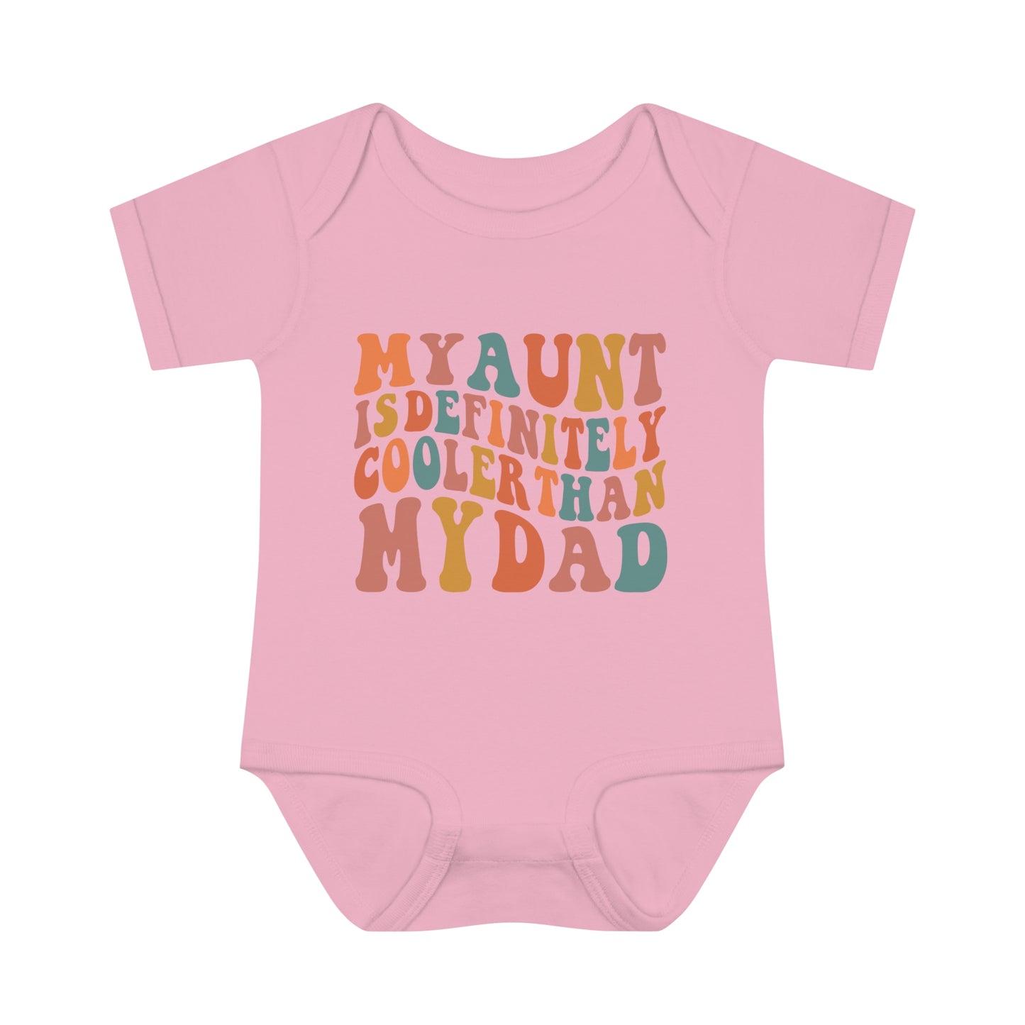 Infant Bodysuit - My Aunt Is Definitely Cooler Than My Dad XXS02