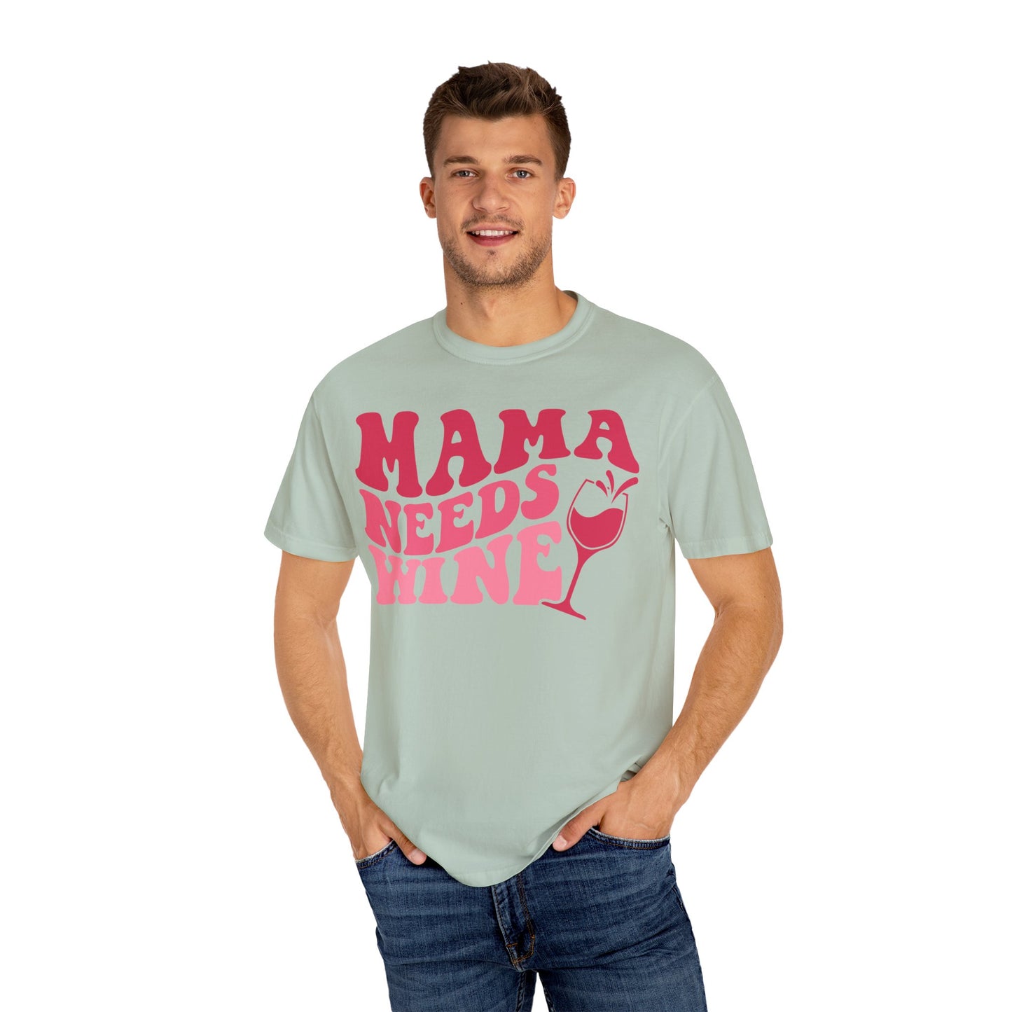Comfort Colors® Mom Shirt Mom Needs Wine Shirt Wine Lover Shirt Wine Mama Birthday Shirt Women Gift For Mother's Day Tee