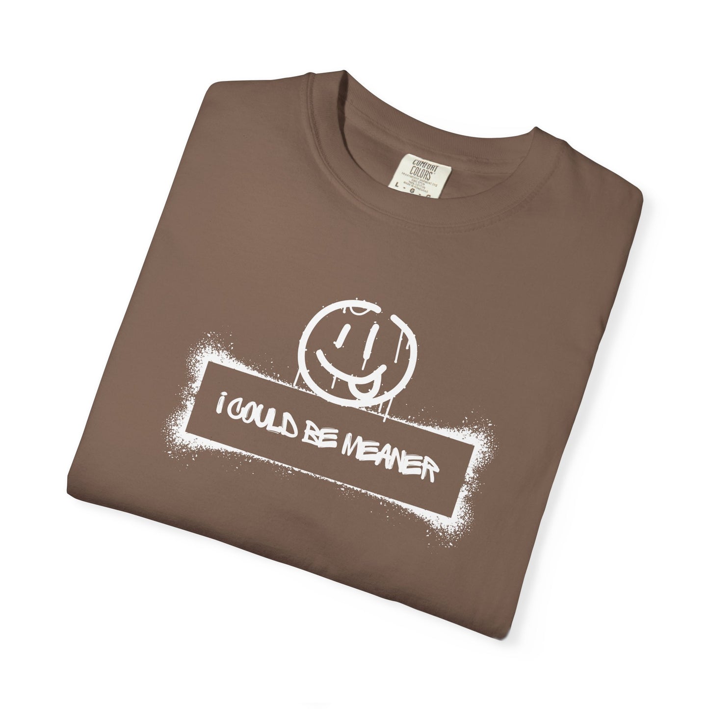 Copy of I Could Be Meaner Soft but Strong Retro Mental Health Quote Shirt | Comfort Colors® Empowerment Tee Therapy Gift for Women