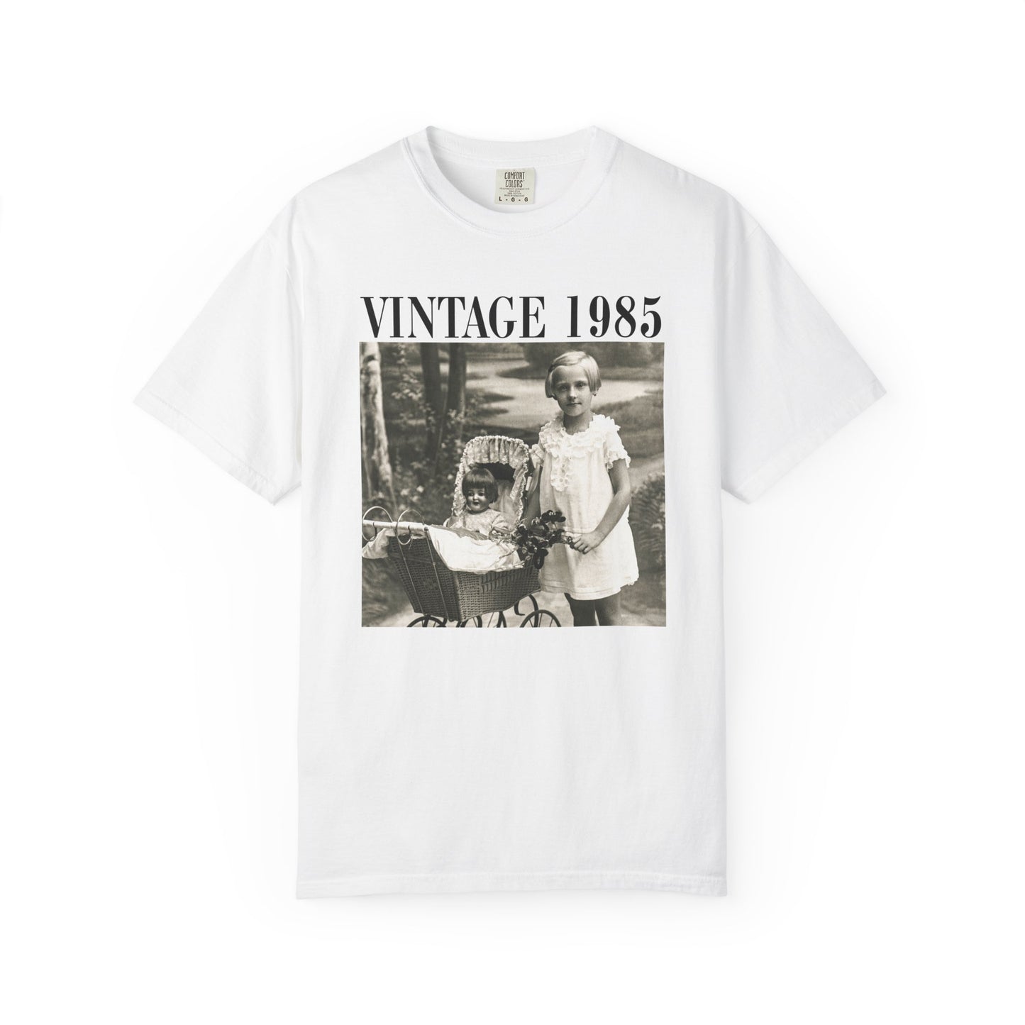 Personalised Photo Shirt Vintage 1985