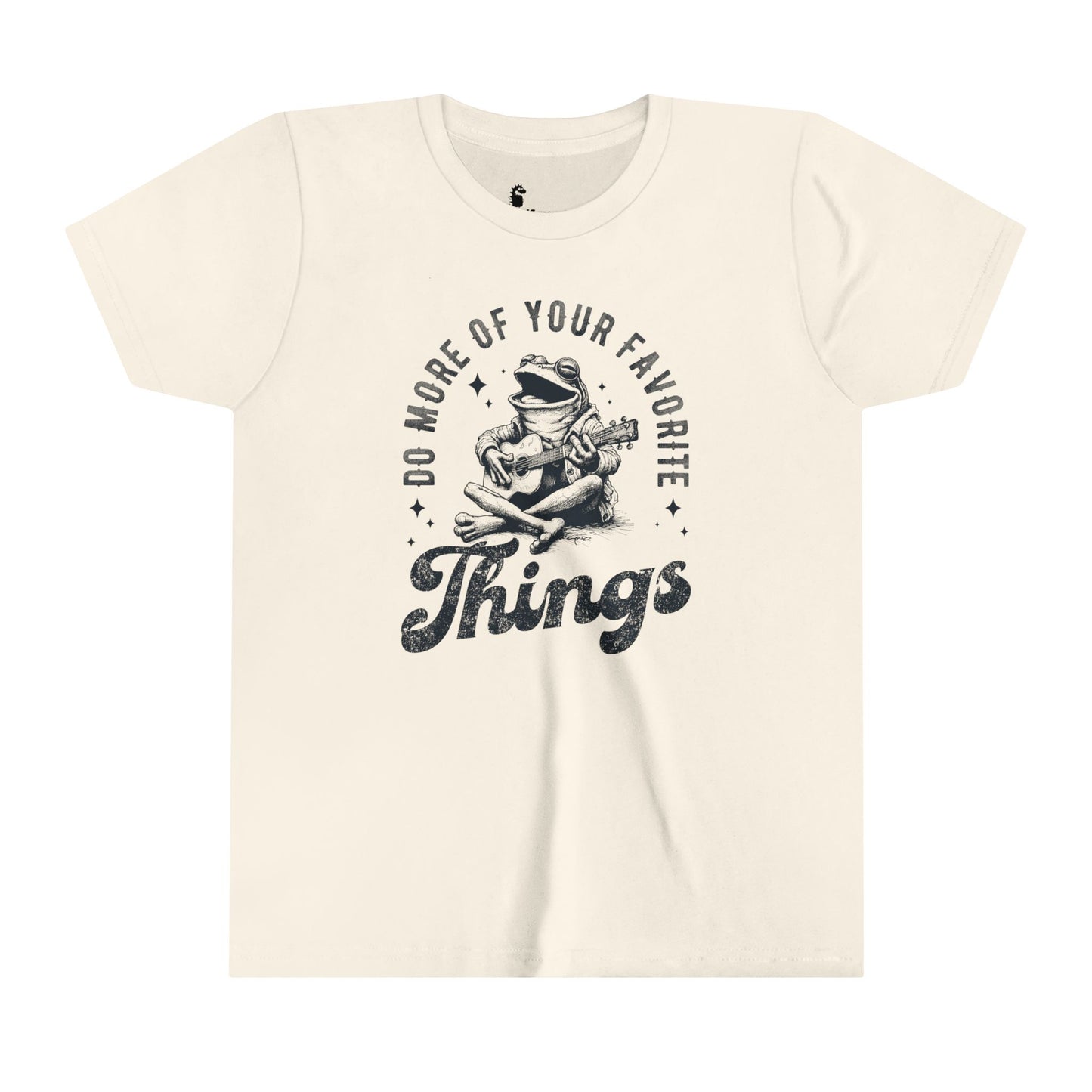 Youth Tee Kids Playful Short Sleeve Tee - 'Do More of Your Favorite Things'
