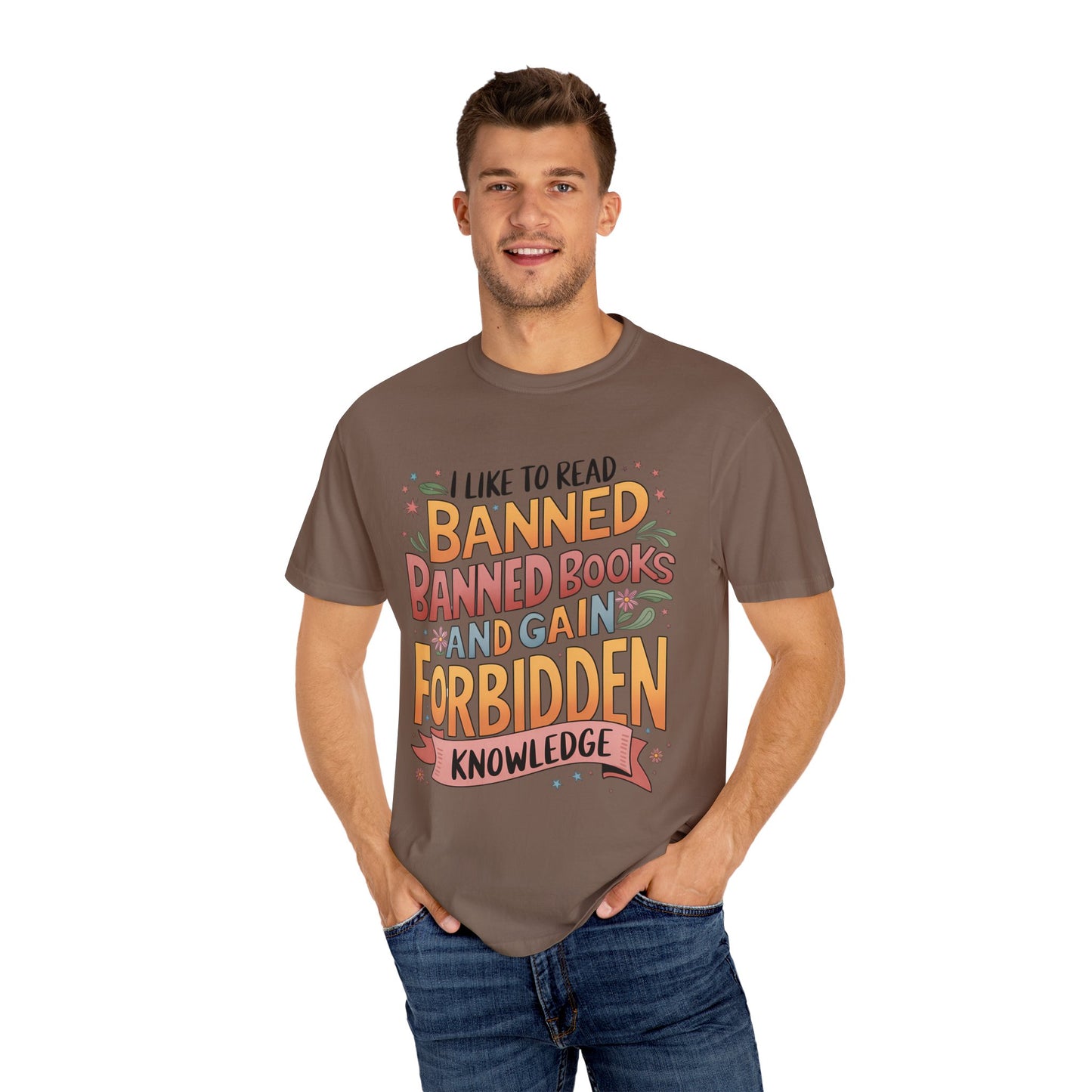 I Like To Read Banned Books Shirt Banned Books Comfort Colors® Shirt Unisex Super Soft Premium Graphic T-Shirt,Reading Shirt Librarian Shirt