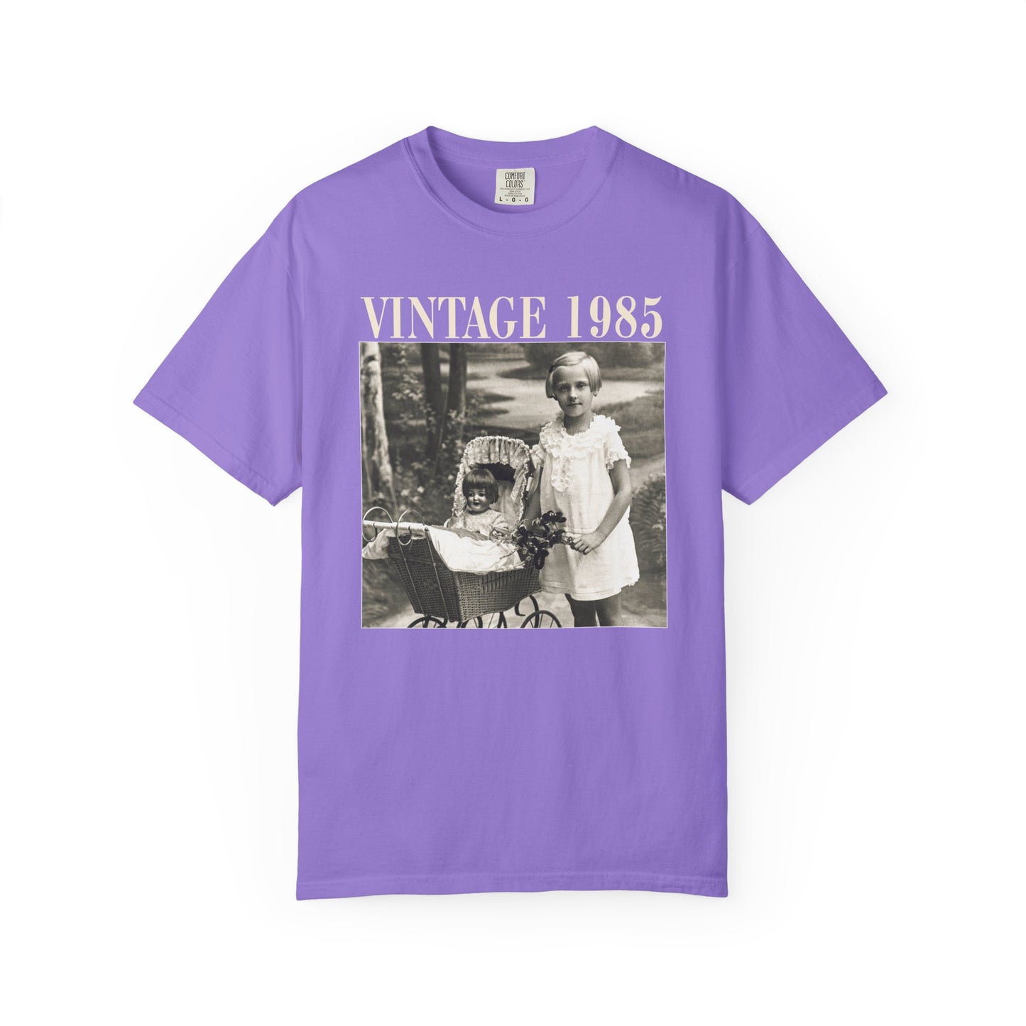 Personalised Photo Shirt Vintage 1985