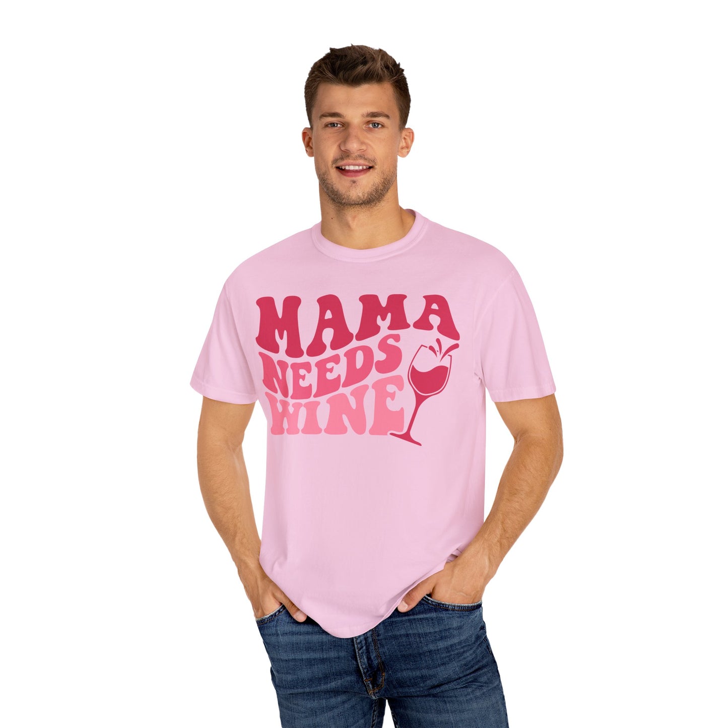 Comfort Colors® Mom Shirt Mom Needs Wine Shirt Wine Lover Shirt Wine Mama Birthday Shirt Women Gift For Mother's Day Tee