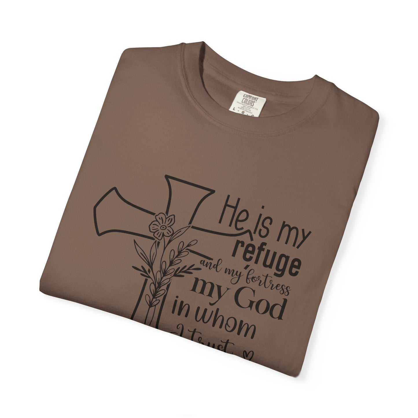 Comfort Colors® Christian Shirt Cross Shirt Every Morning Bible Verse Shirt Religious Women Gift Faith Tee Christian Gifts JesusTee 91:2