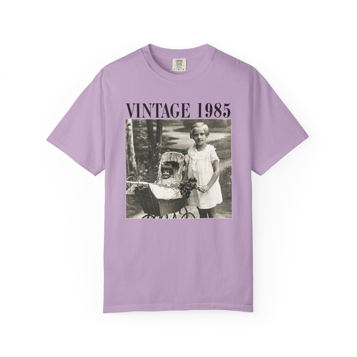 Personalised Photo Shirt Vintage 1985