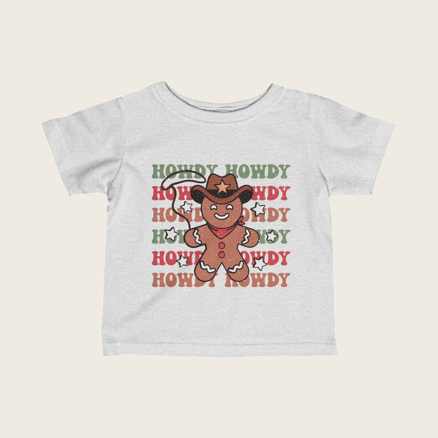 Christmas Infant Tee - Howdy Christmas 06