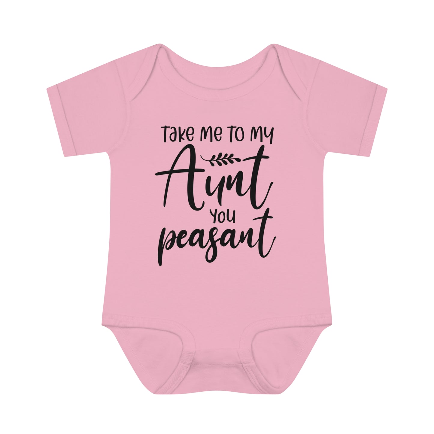 Baby Bodysuit - 'Take Me to My Aunt You Peasant'