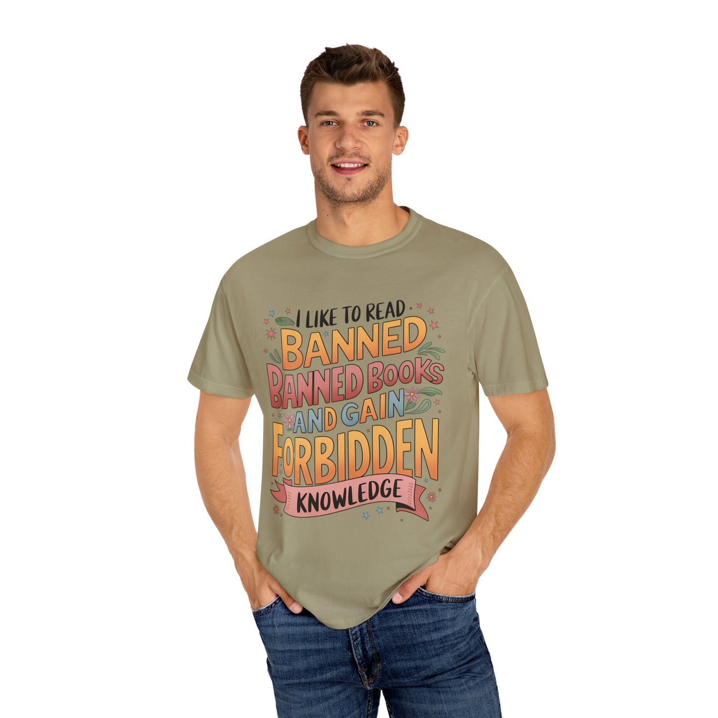 I Like To Read Banned Books Shirt Banned Books Comfort Colors® Shirt Unisex Super Soft Premium Graphic T-Shirt,Reading Shirt Librarian Shirt