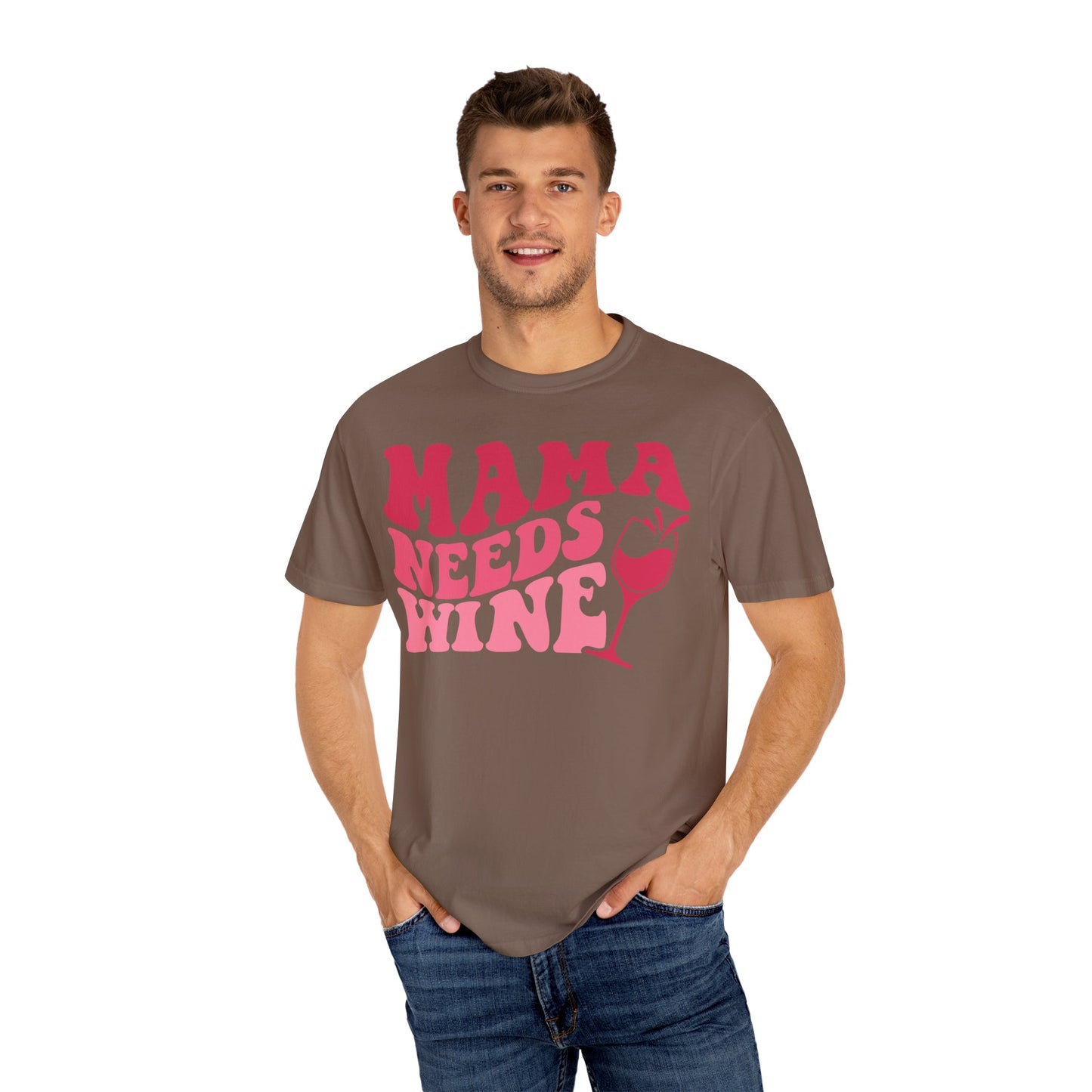 Comfort Colors® Mom Shirt Mom Needs Wine Shirt Wine Lover Shirt Wine Mama Birthday Shirt Women Gift For Mother's Day Tee