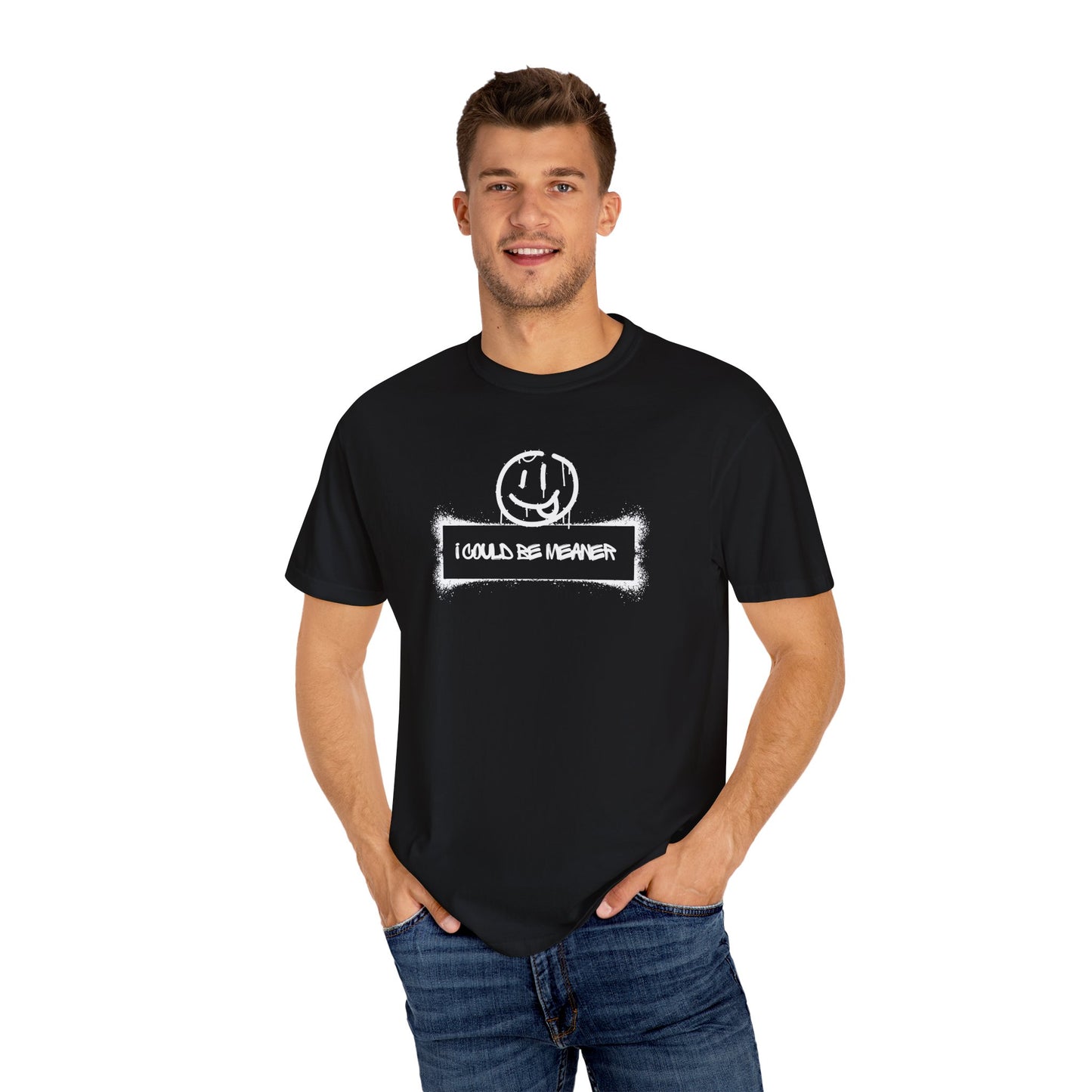 Copy of I Could Be Meaner Soft but Strong Retro Mental Health Quote Shirt | Comfort Colors® Empowerment Tee Therapy Gift for Women