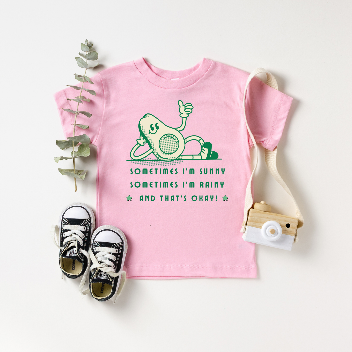 Sunshine and Rain Toddler Short Sleeve Tee