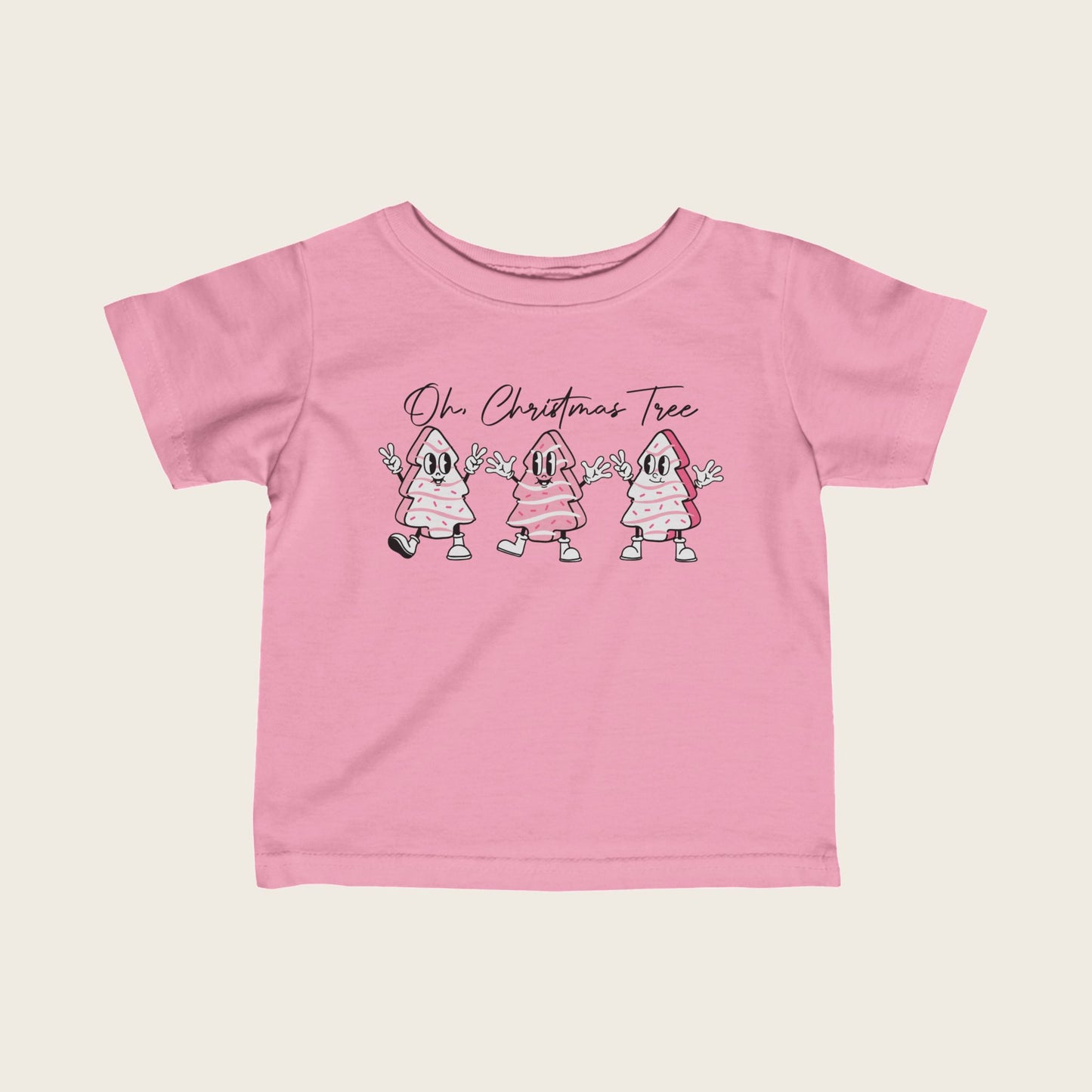 Christmas Infant Tee - Christmas Tree