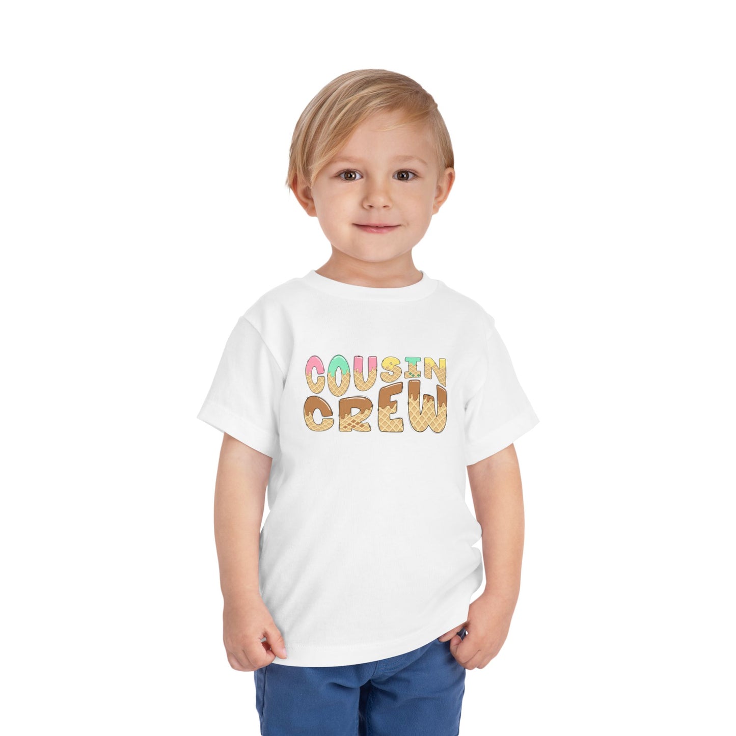 Copy of Cousin Crew Kids Shirt Matching Cousins Shirts Donut Shirt Summer Cousin Trip - Boho Natural Kids Youth Shirts Family Matching Shirt