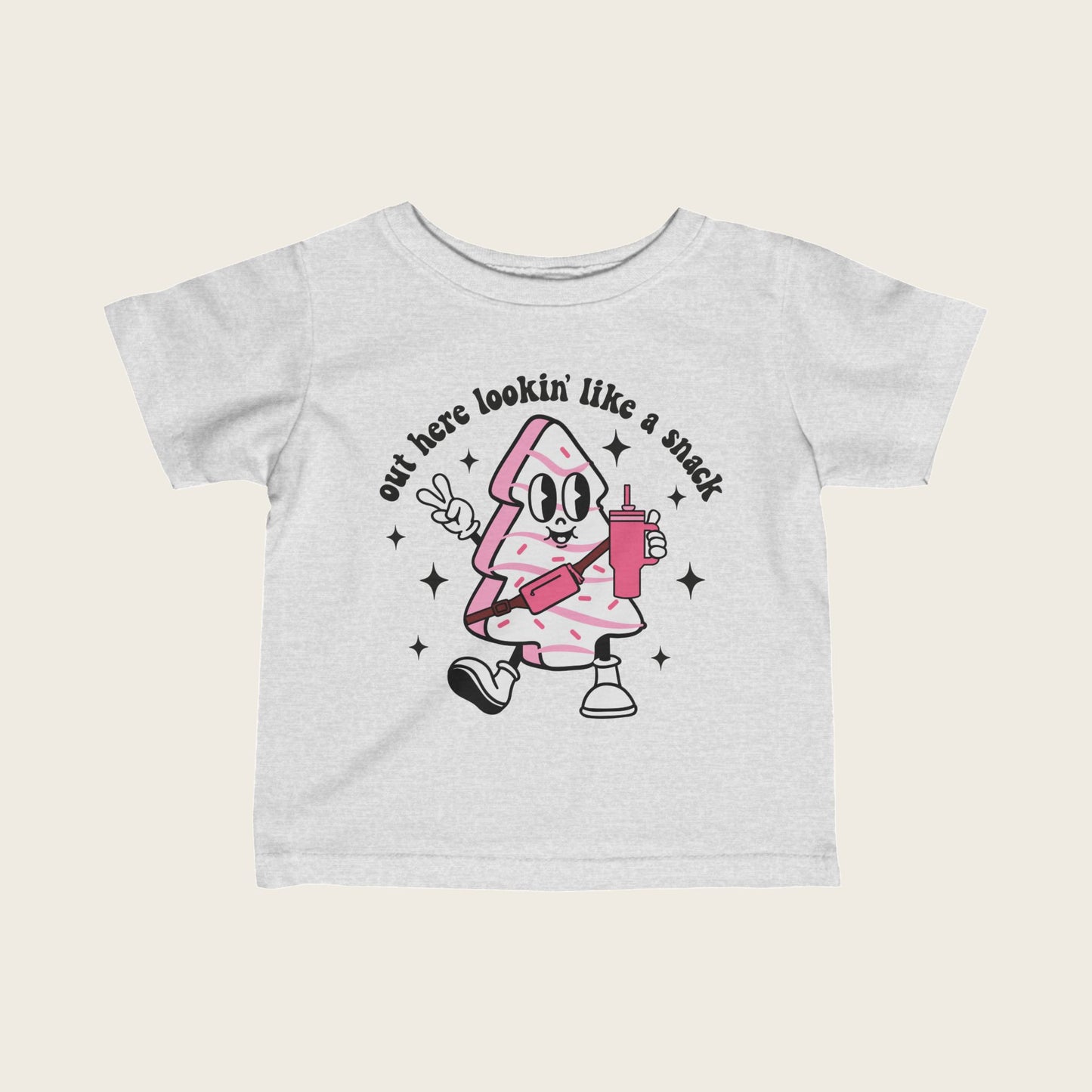 Christmas Infant Tee - Out Here Lookin Like A Snack