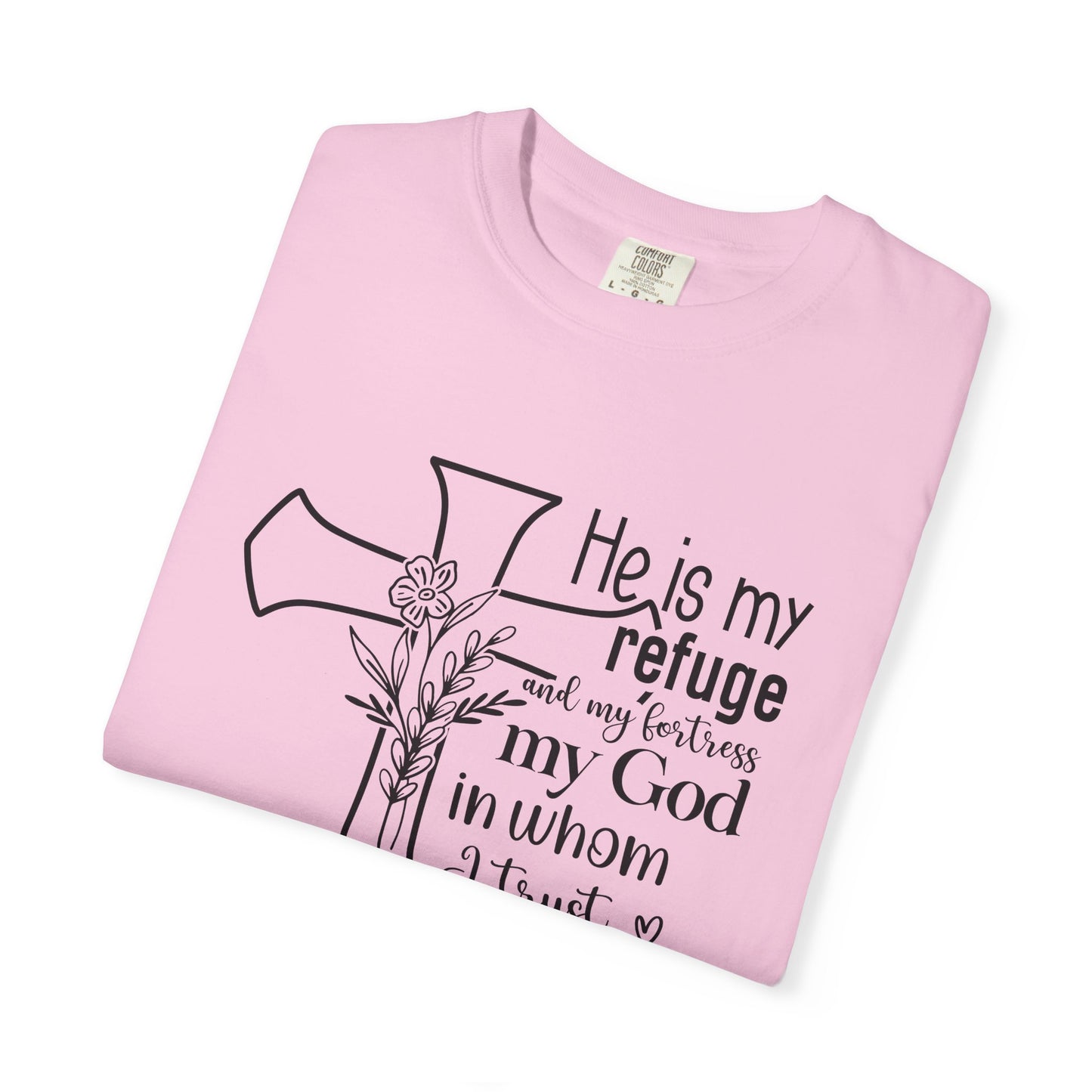 Comfort Colors® Christian Shirt Cross Shirt Every Morning Bible Verse Shirt Religious Women Gift Faith Tee Christian Gifts JesusTee 91:2