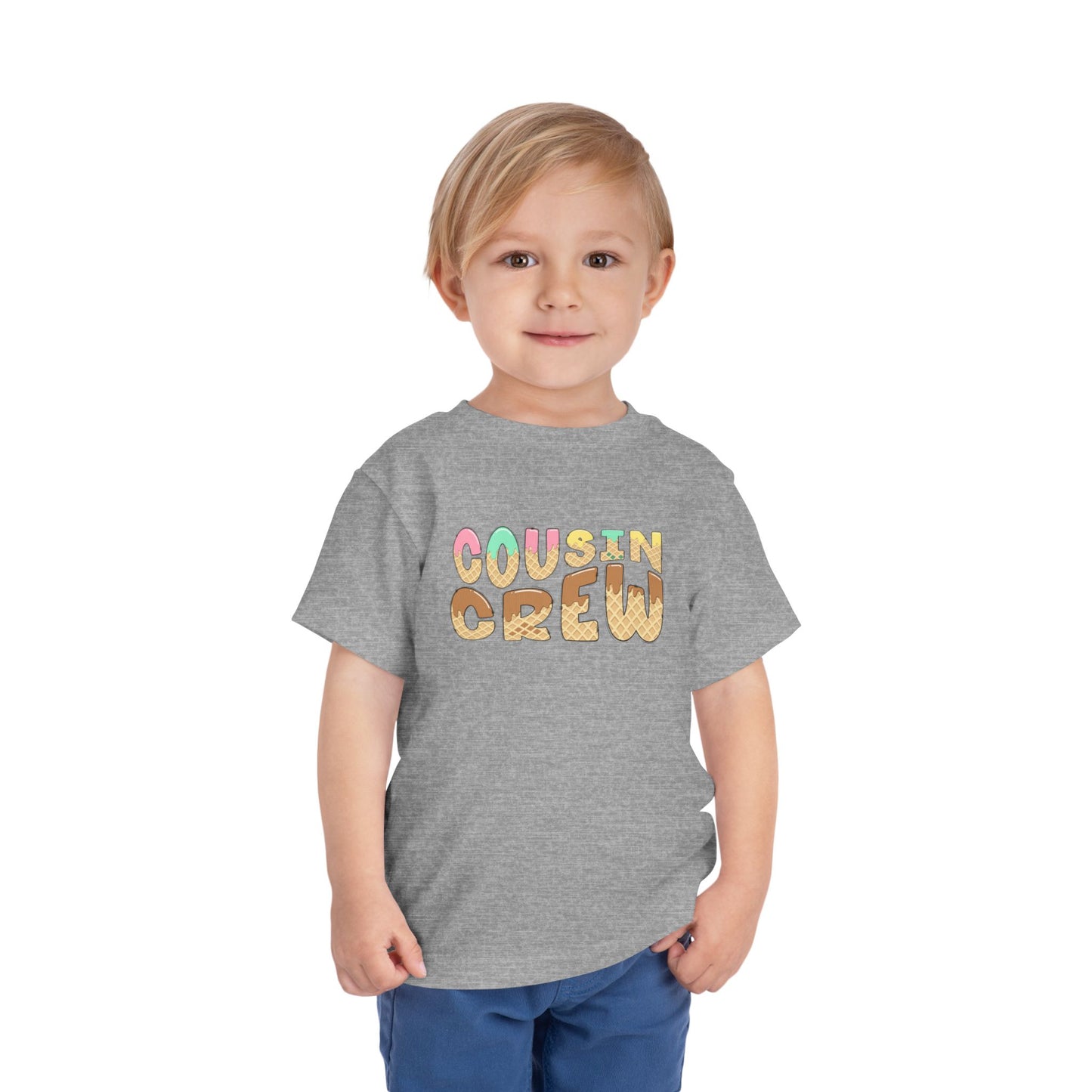 Copy of Cousin Crew Kids Shirt Matching Cousins Shirts Donut Shirt Summer Cousin Trip - Boho Natural Kids Youth Shirts Family Matching Shirt