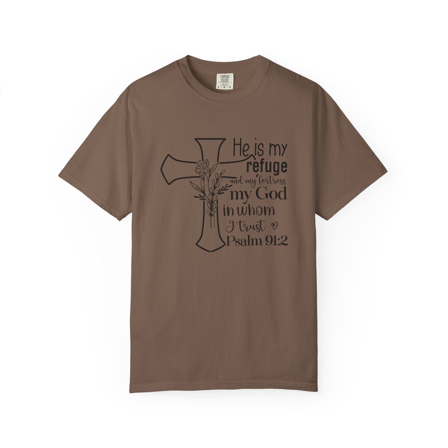 Comfort Colors® Christian Shirt Cross Shirt Every Morning Bible Verse Shirt Religious Women Gift Faith Tee Christian Gifts JesusTee 91:2