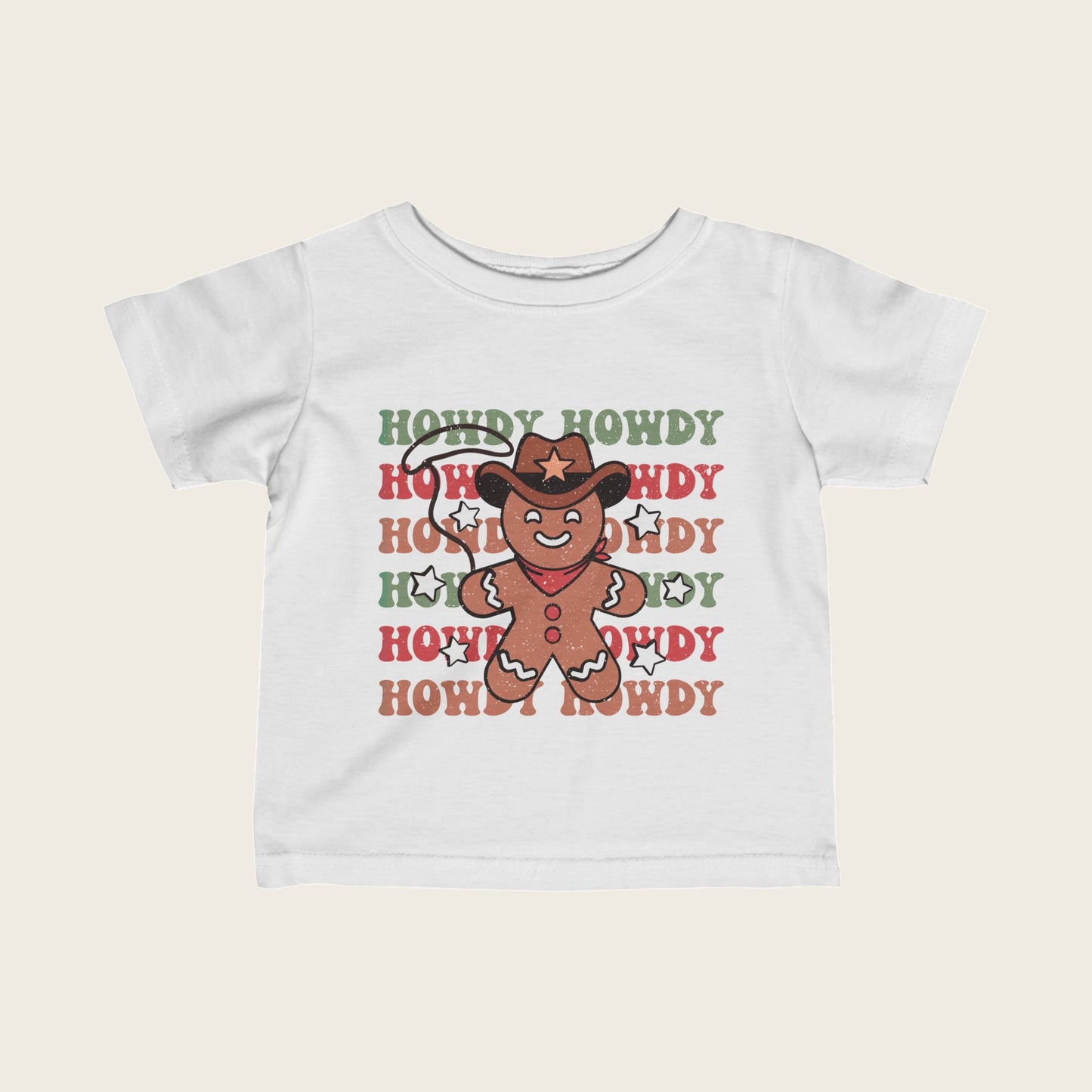 Christmas Infant Tee - Howdy Christmas 06