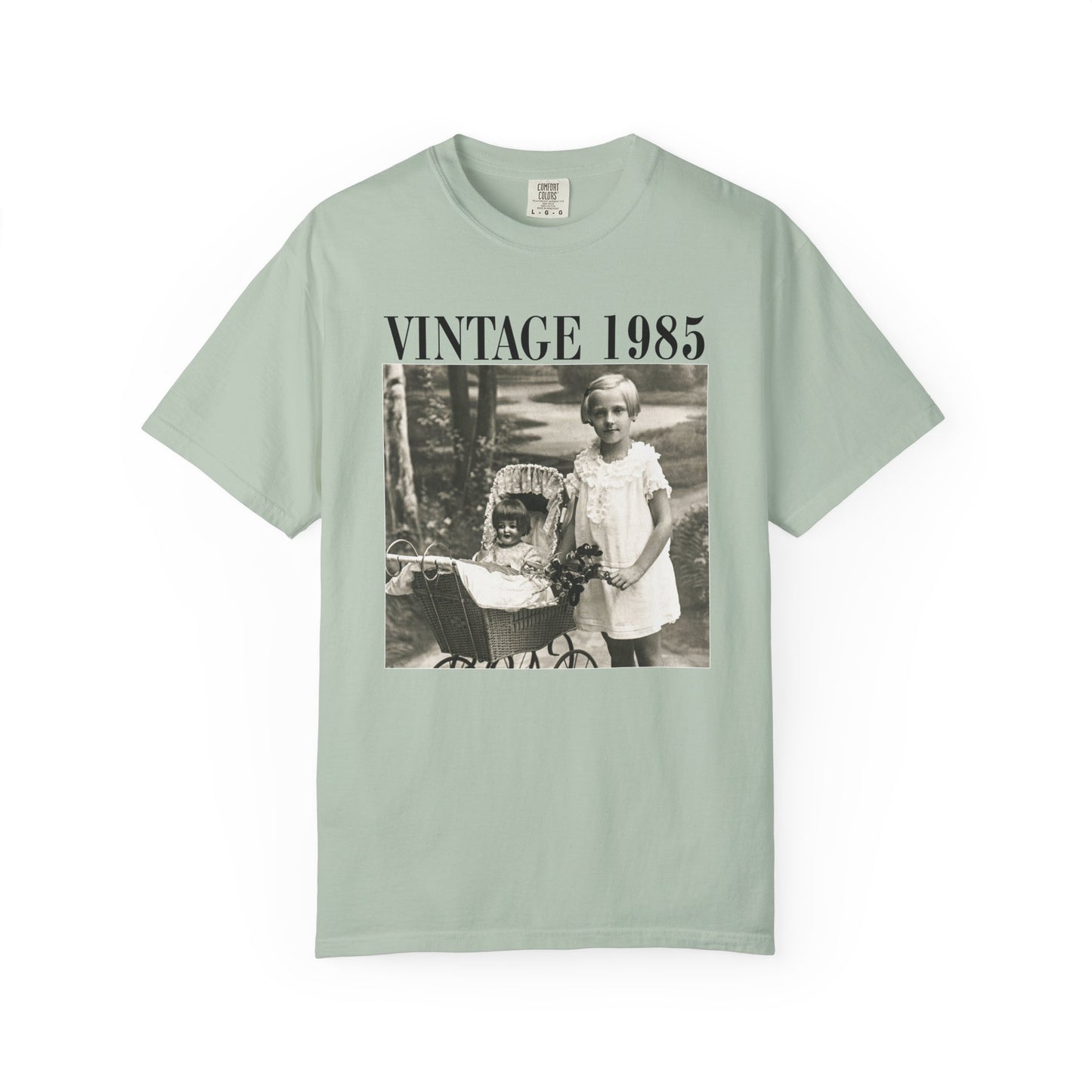 Personalised Photo Shirt Vintage 1985