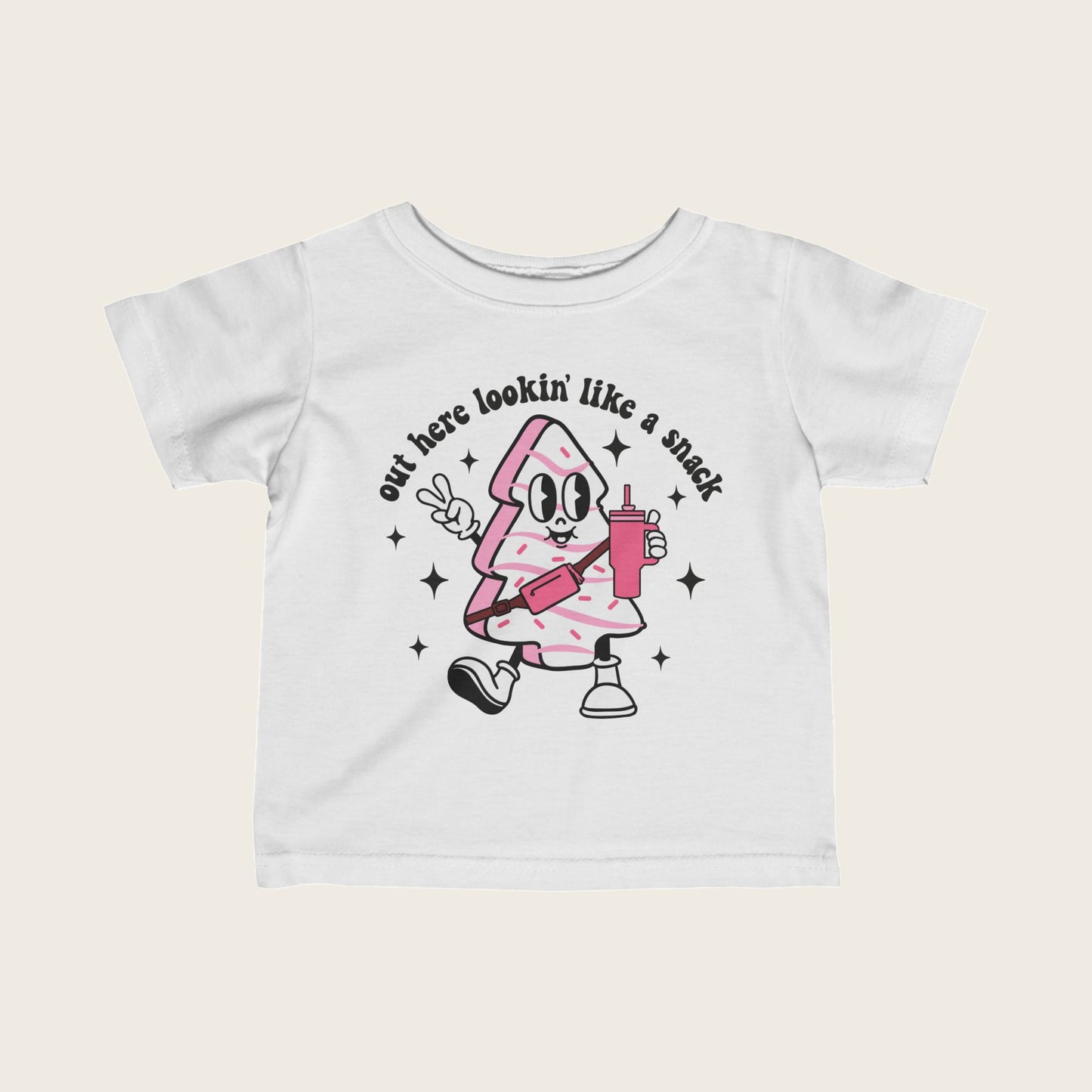 Christmas Infant Tee - Out Here Lookin Like A Snack