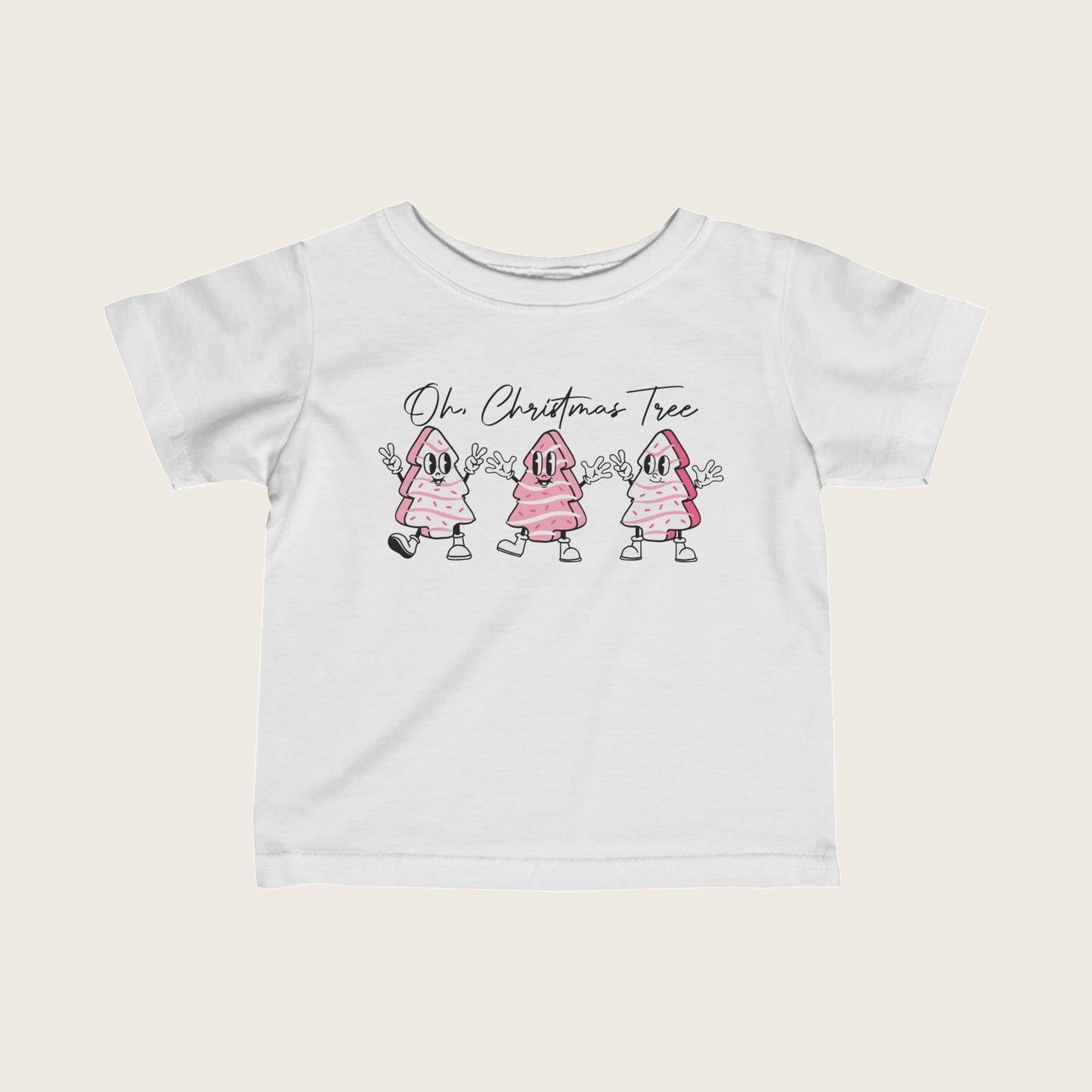 Christmas Infant Tee - Christmas Tree