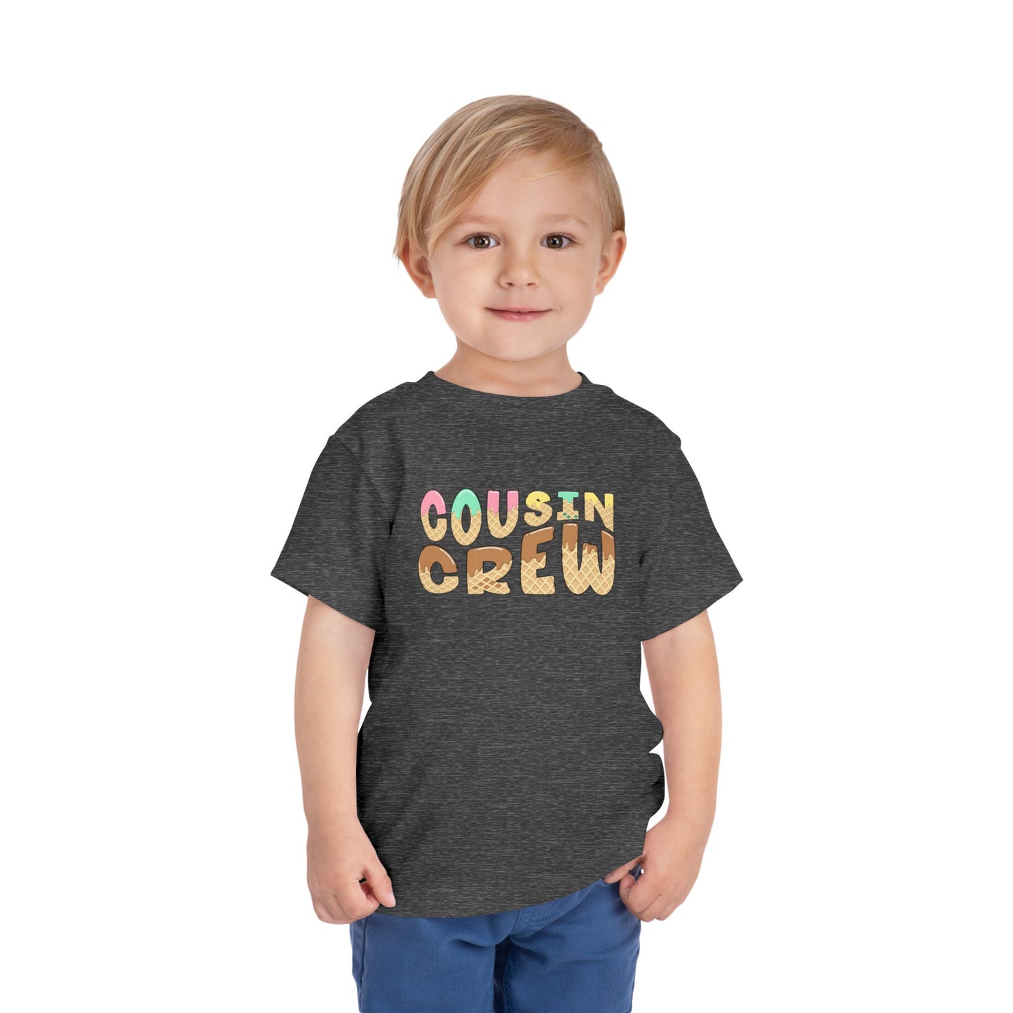 Copy of Cousin Crew Kids Shirt Matching Cousins Shirts Donut Shirt Summer Cousin Trip - Boho Natural Kids Youth Shirts Family Matching Shirt