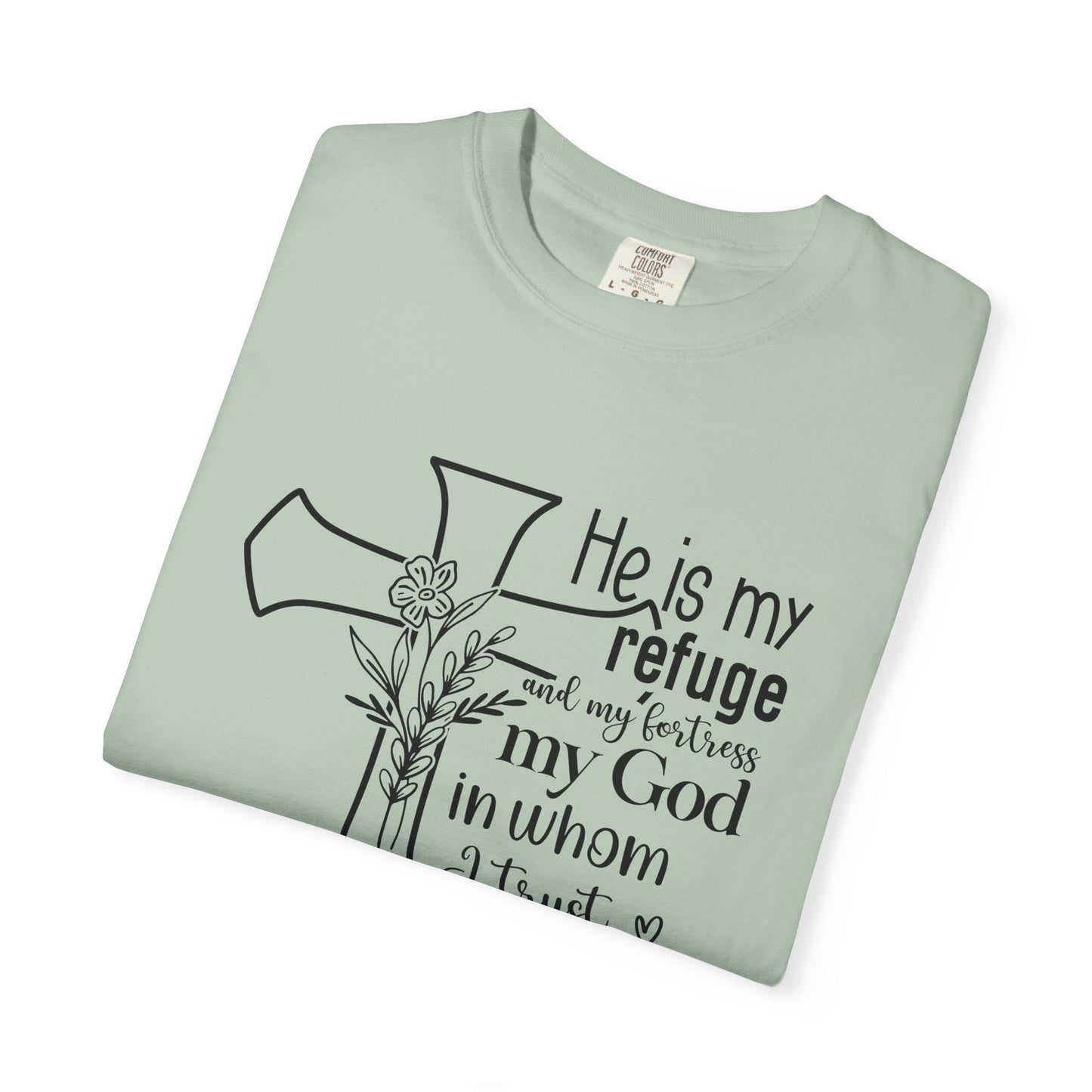 Comfort Colors® Christian Shirt Cross Shirt Every Morning Bible Verse Shirt Religious Women Gift Faith Tee Christian Gifts JesusTee 91:2