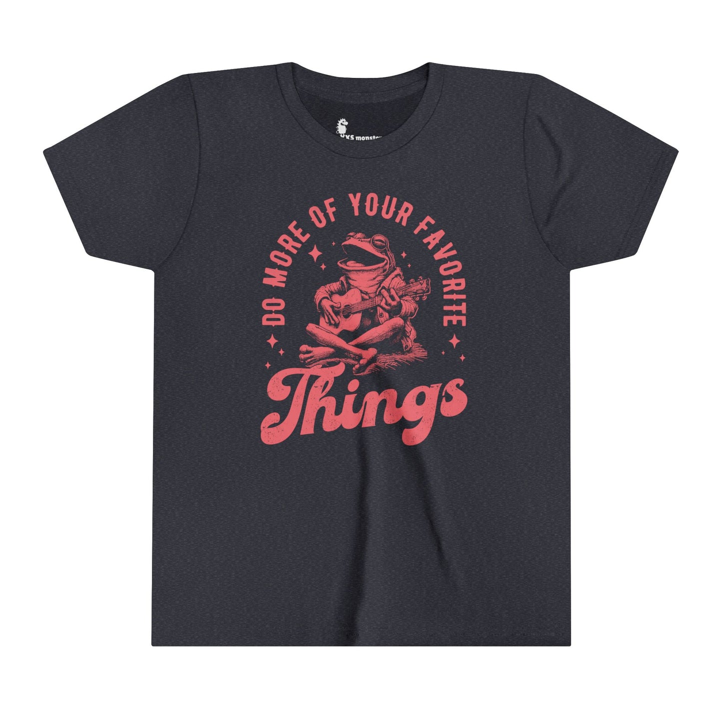 Youth Tee Kids Playful Short Sleeve Tee - 'Do More of Your Favorite Things'