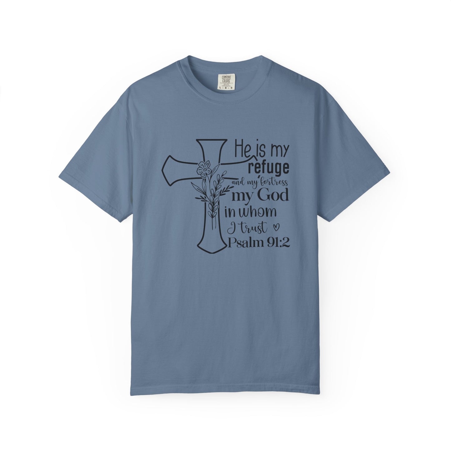 Comfort Colors® Christian Shirt Cross Shirt Every Morning Bible Verse Shirt Religious Women Gift Faith Tee Christian Gifts JesusTee 91:2