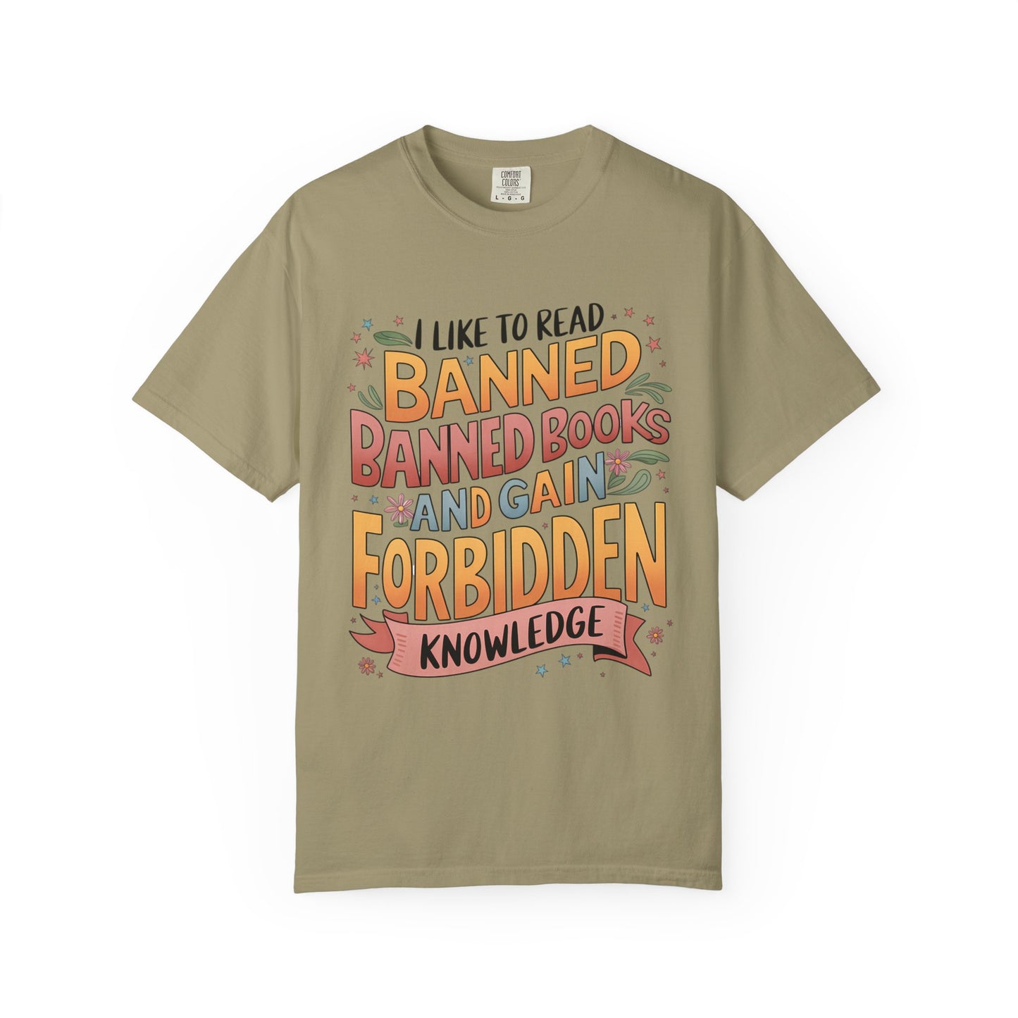 I Like To Read Banned Books Shirt Banned Books Comfort Colors® Shirt Unisex Super Soft Premium Graphic T-Shirt,Reading Shirt Librarian Shirt