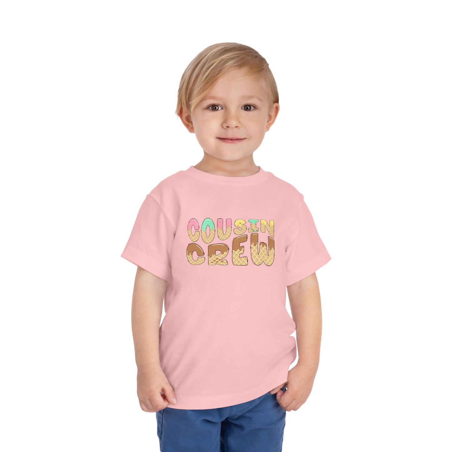 Copy of Cousin Crew Kids Shirt Matching Cousins Shirts Donut Shirt Summer Cousin Trip - Boho Natural Kids Youth Shirts Family Matching Shirt