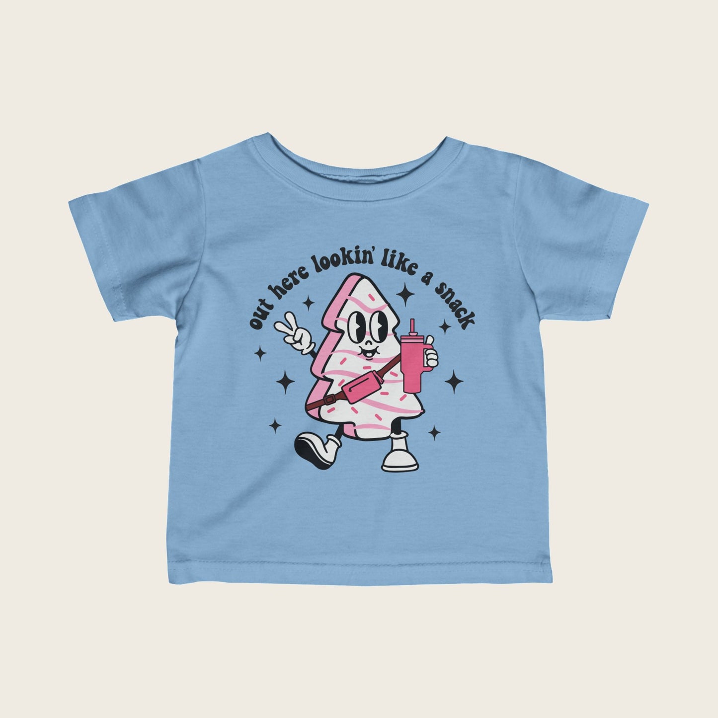 Christmas Infant Tee - Out Here Lookin Like A Snack