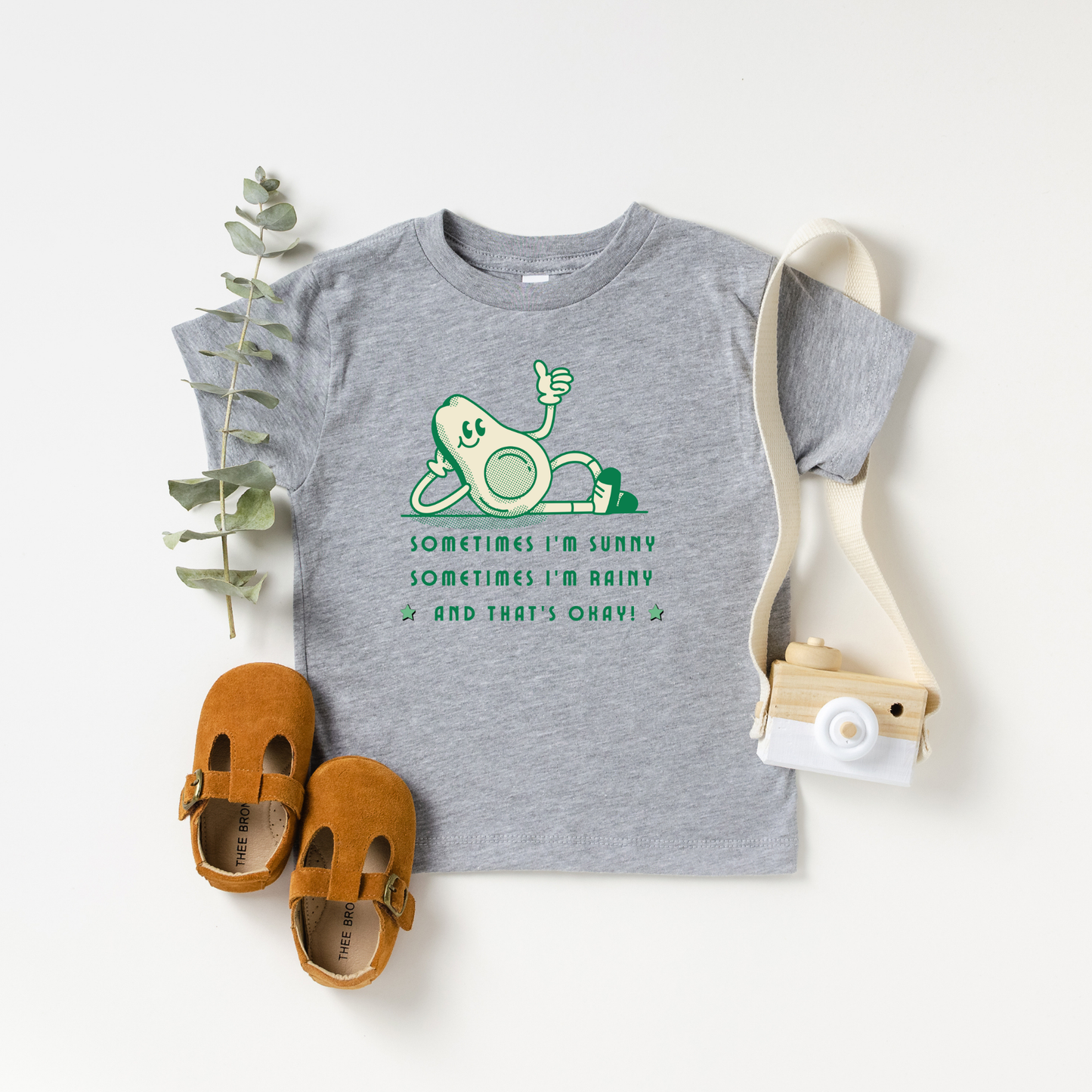 Sunshine and Rain Toddler Short Sleeve Tee