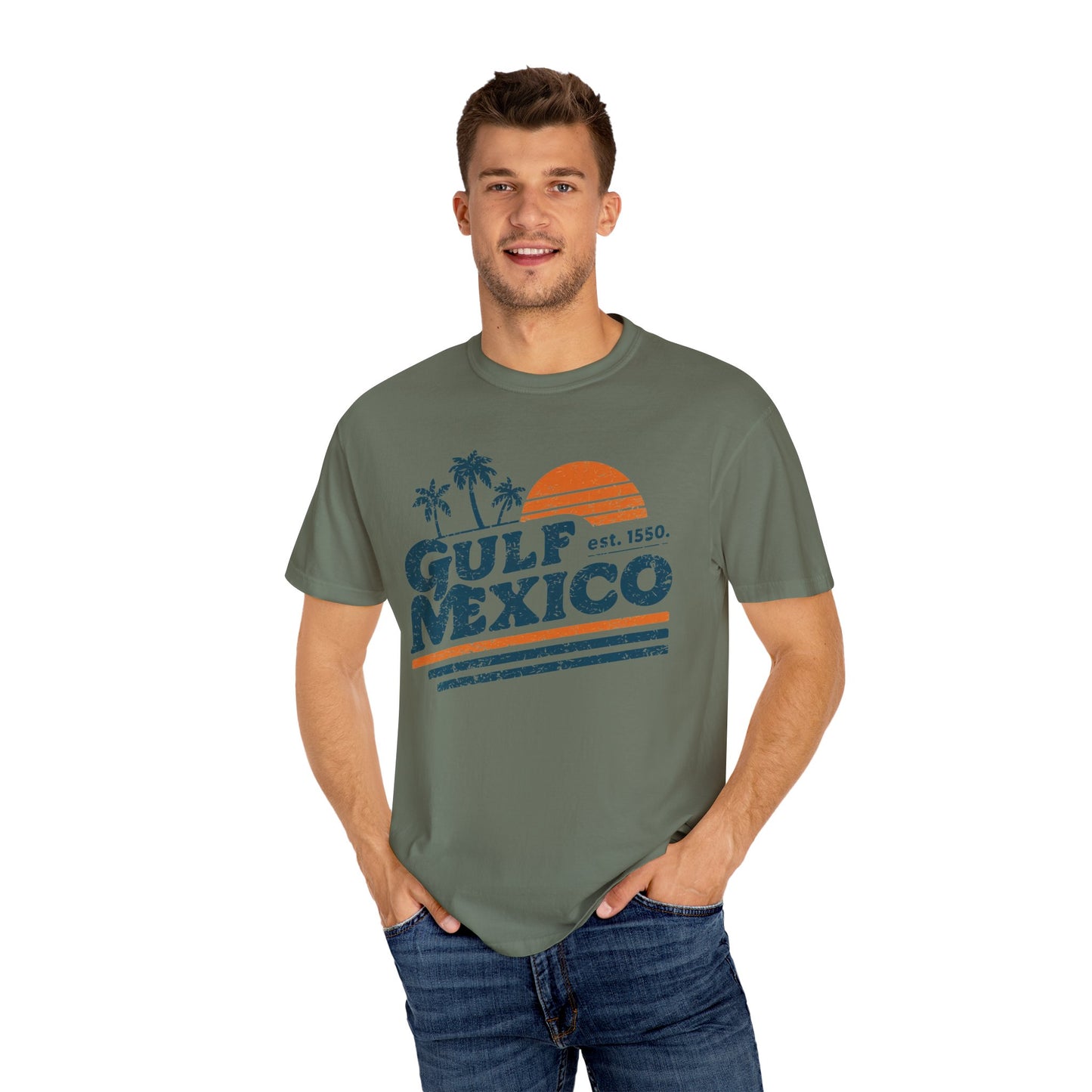 Gulf Of Mexico Comfort Colors® Soft Retro Tee | Resist Shirt, Anti Trump Shirt, Democrat Shirt, Democrat Gift Shirt
