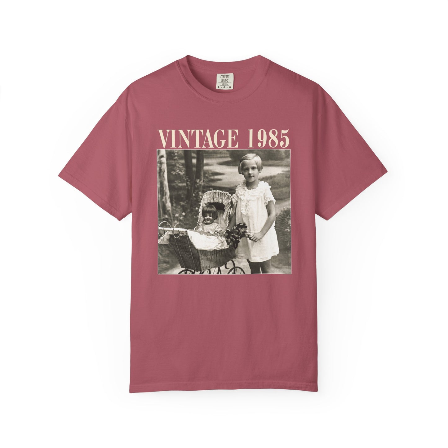 Personalised Photo Shirt Vintage 1985
