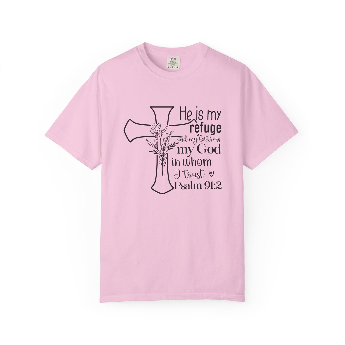 Comfort Colors® Christian Shirt Cross Shirt Every Morning Bible Verse Shirt Religious Women Gift Faith Tee Christian Gifts JesusTee 91:2