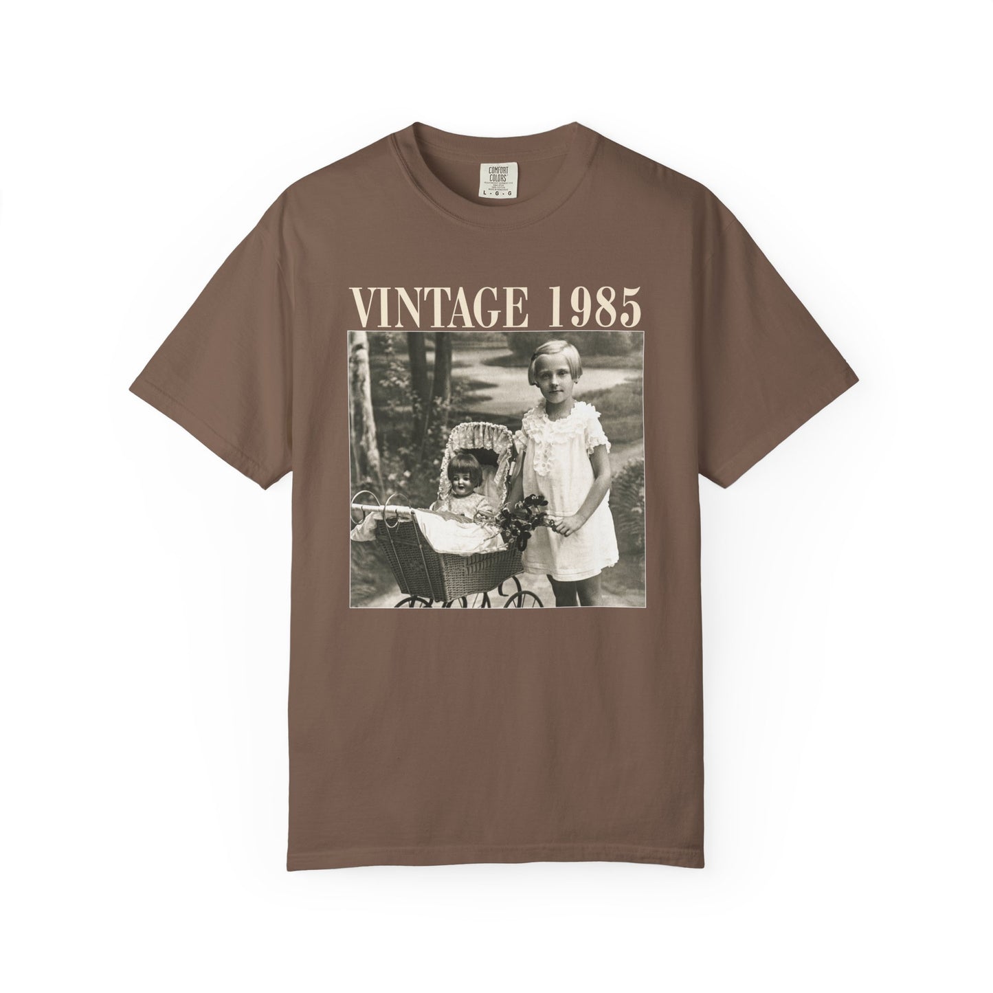 Personalised Photo Shirt Vintage 1985