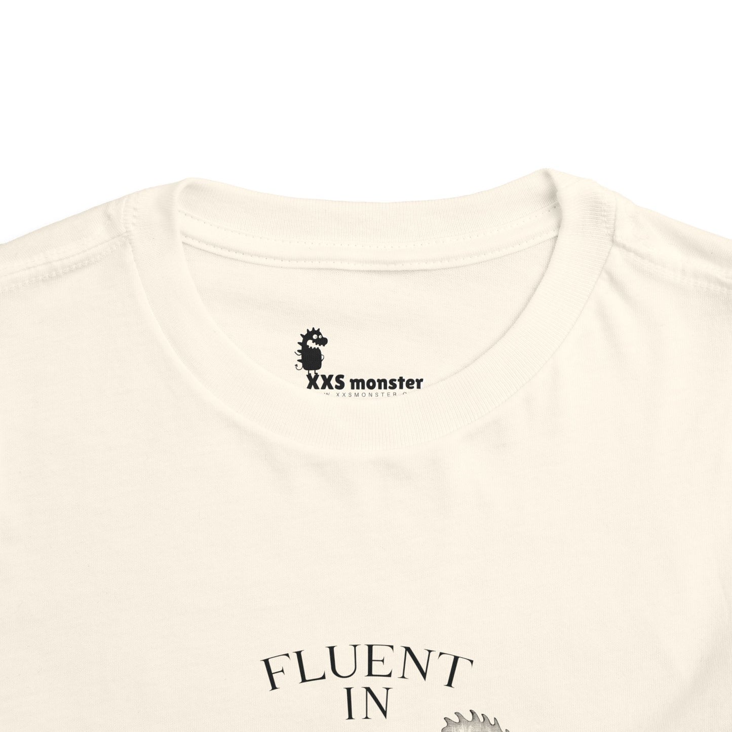 Farm Toddler Tee Fluent In Fowl Language