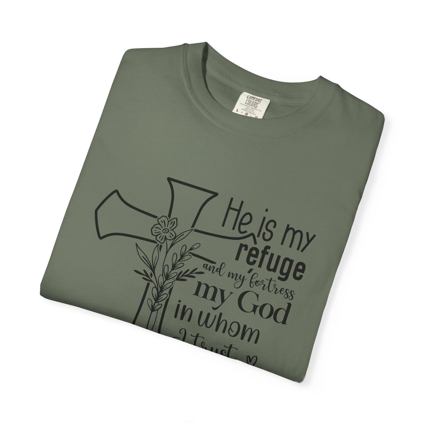 Comfort Colors® Christian Shirt Cross Shirt Every Morning Bible Verse Shirt Religious Women Gift Faith Tee Christian Gifts JesusTee 91:2
