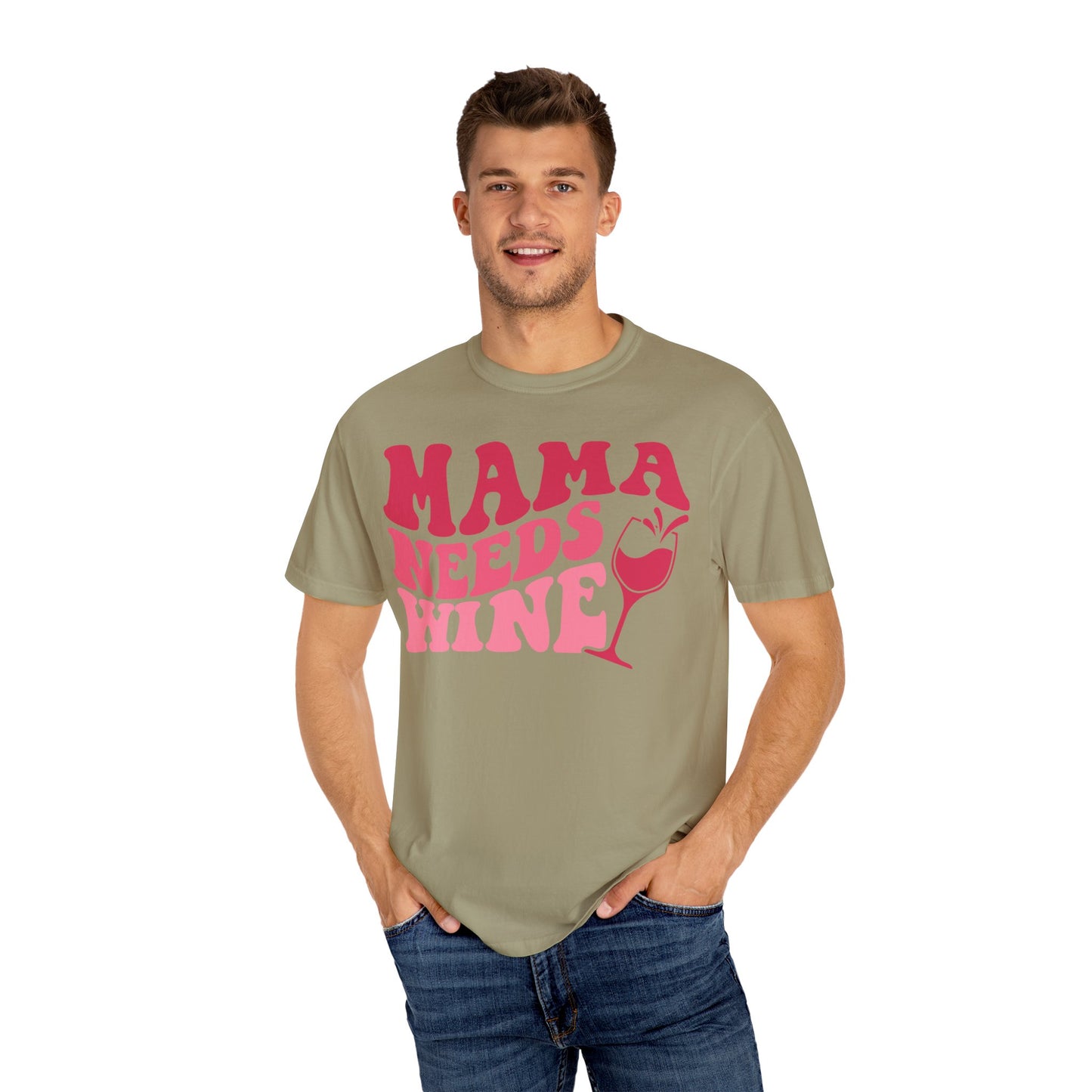 Comfort Colors® Mom Shirt Mom Needs Wine Shirt Wine Lover Shirt Wine Mama Birthday Shirt Women Gift For Mother's Day Tee