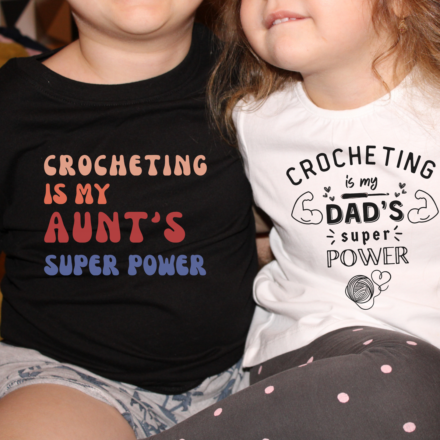 Infant Tee - Crocheting is My Aunt's Super Power XXS03