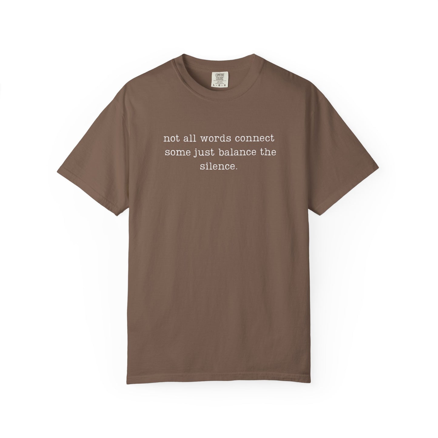 Not All Words Connect Comfort Colors® Soft Retro Tee | Resist Shirt, Anti Trump Shirt, Democrat Shirt, Democrat Gift Shirt