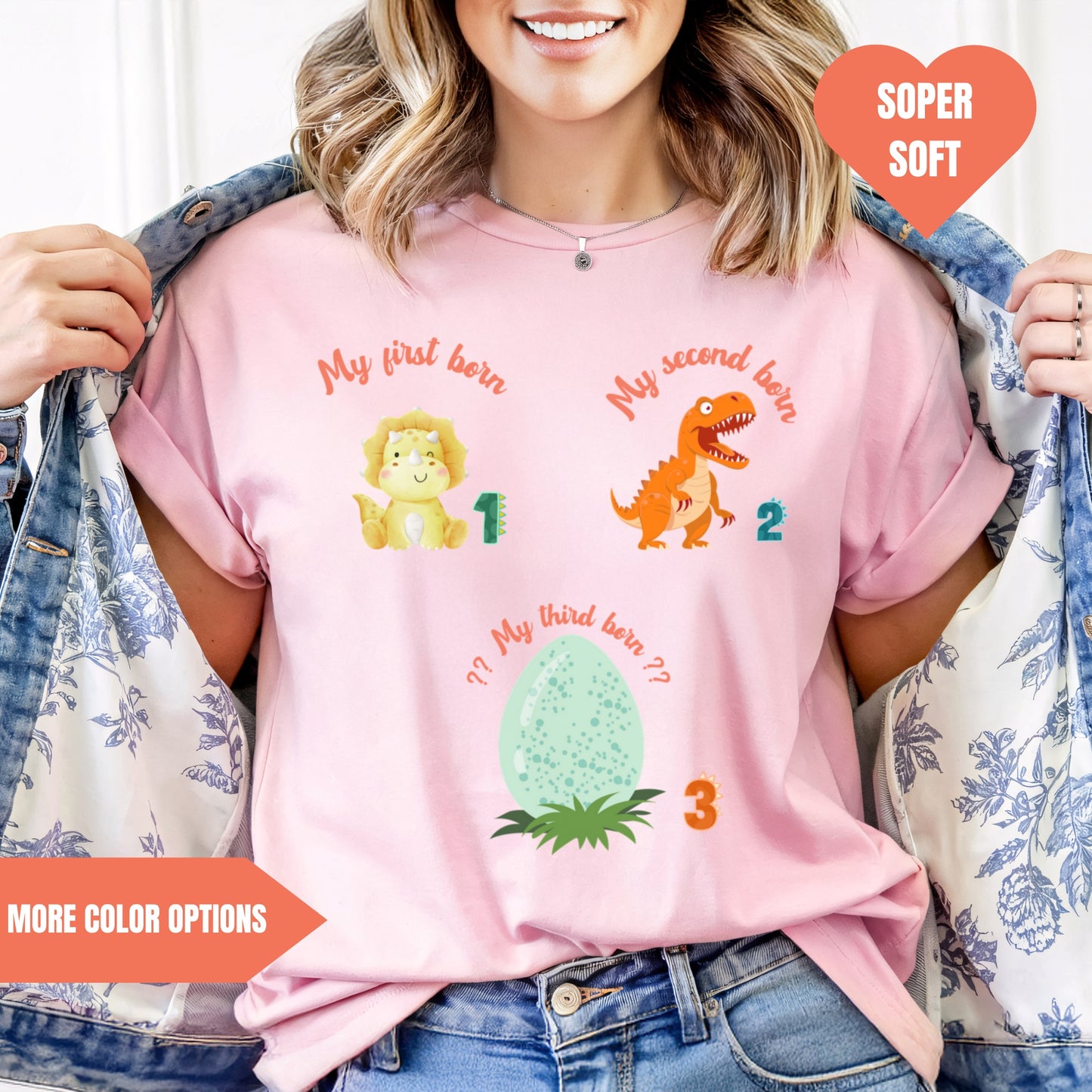 3rd Pregnancy Photo Shooting Shirt For Mama