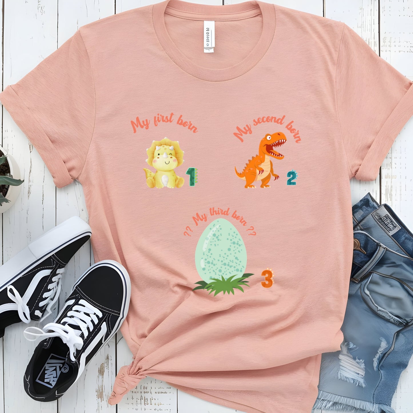 3rd Pregnancy Photo Shooting Shirt For Mama